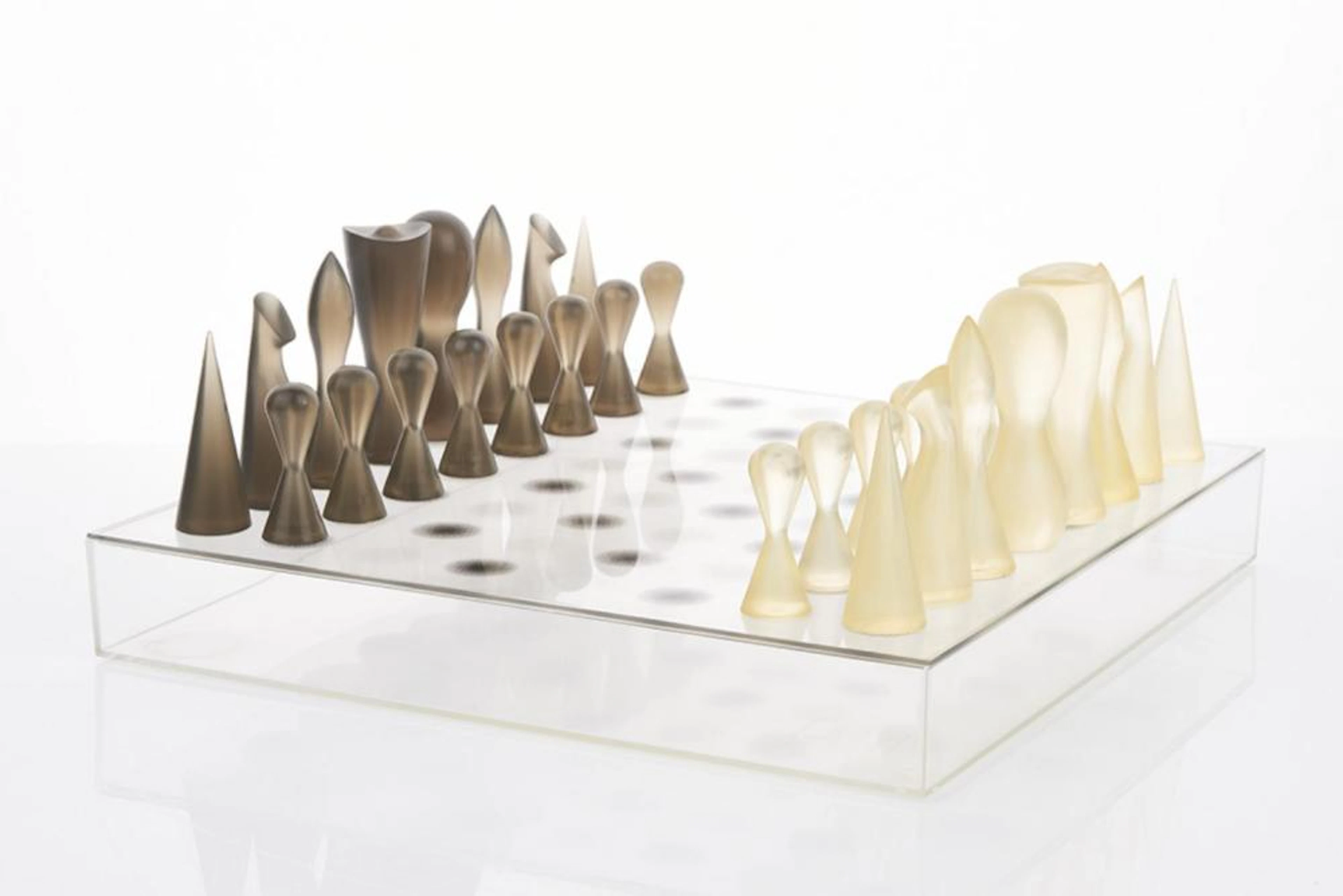 Karim Rashid (Egyptian, b. 1960) Chess Set, designed c. 2001