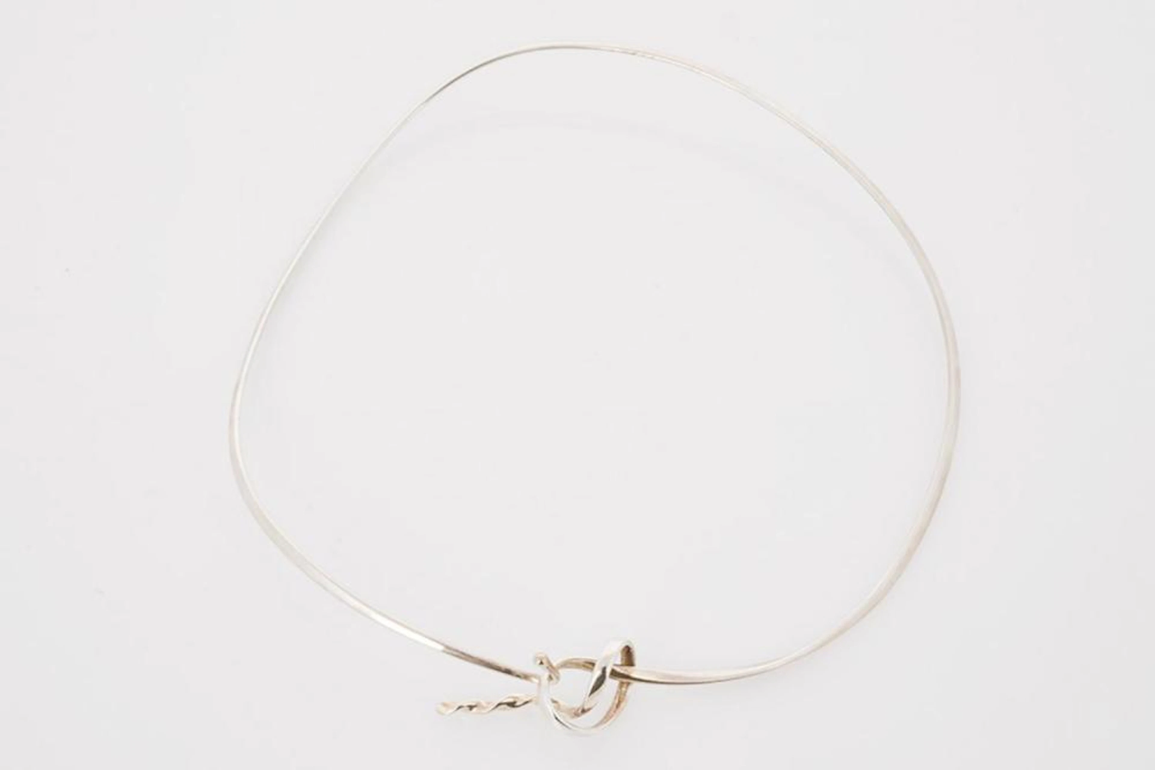 Georg Jensen Silver 'Forget Me Not' necklace