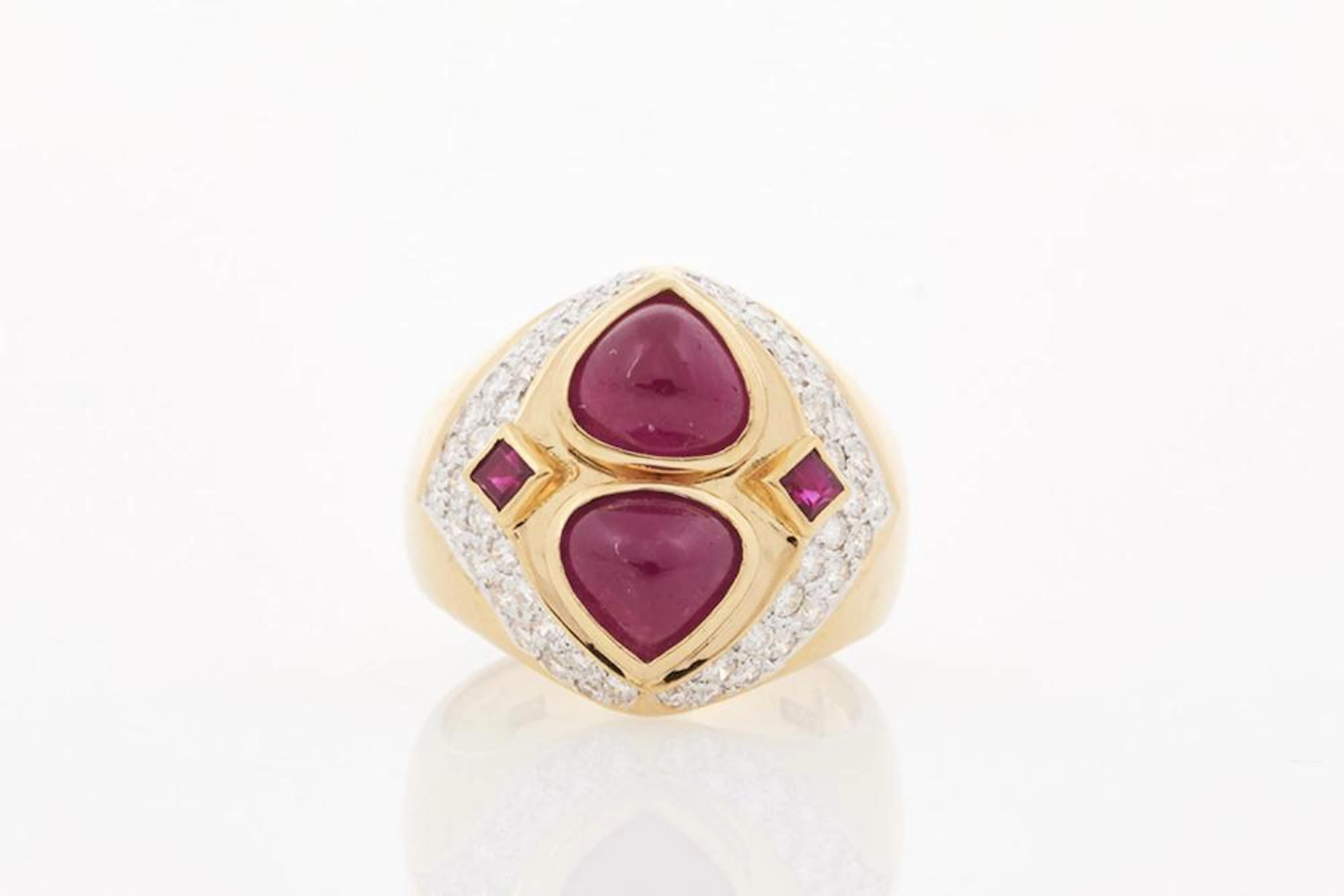 Ruby and Diamond Ring