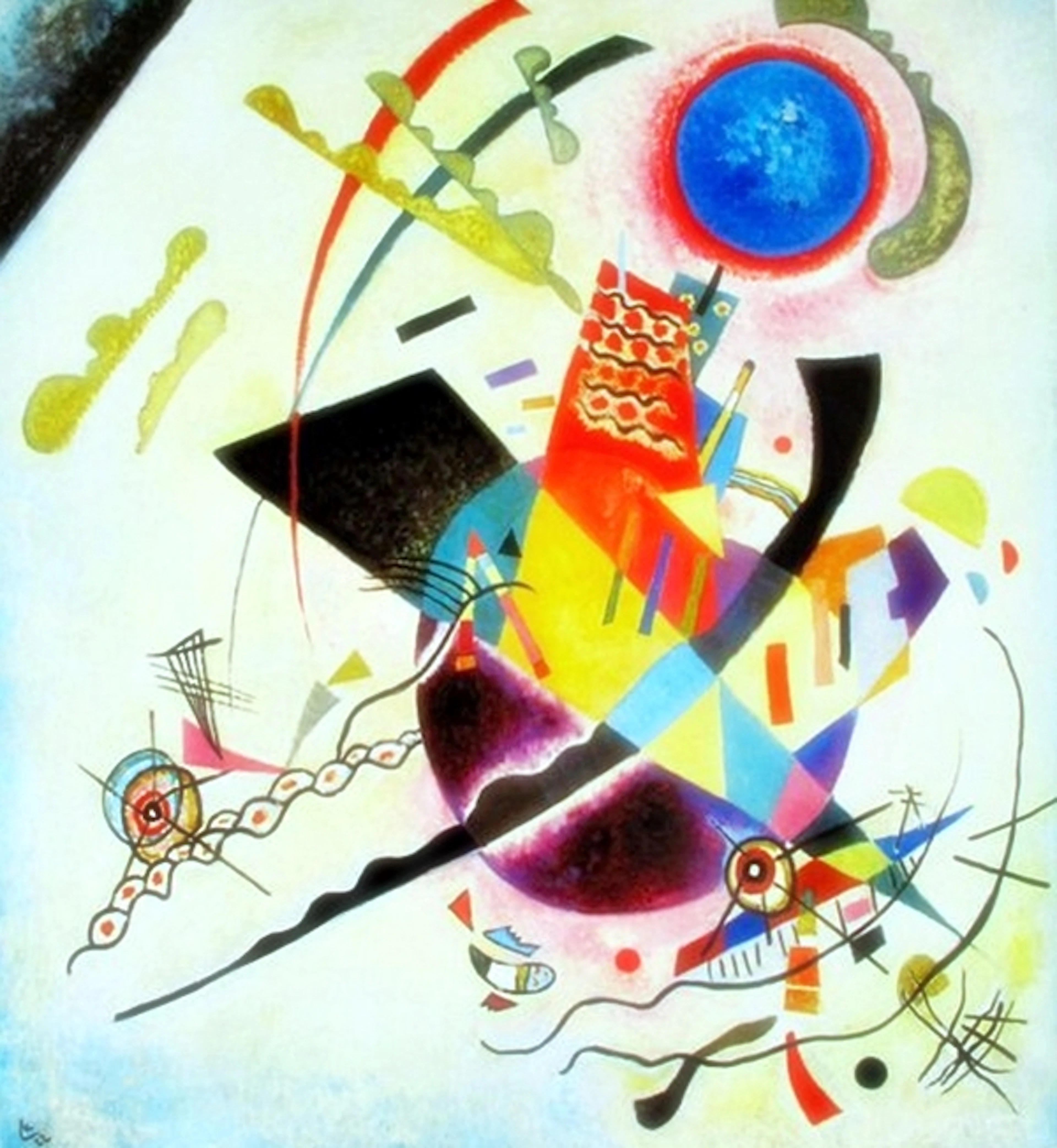 Wassily Kandinsky Blue Circle