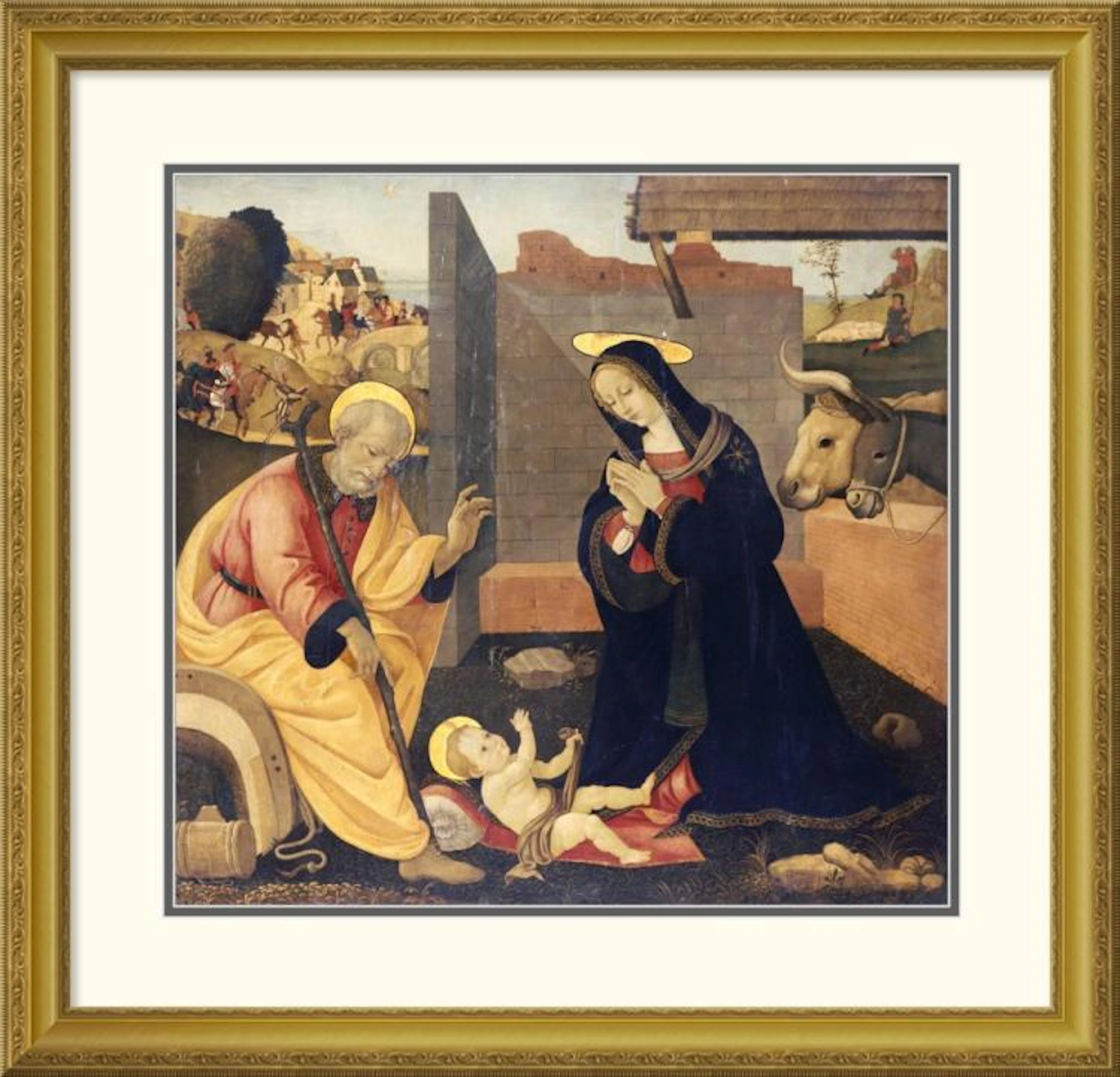 FILIPPINO LIPPI - THE NATIVITY