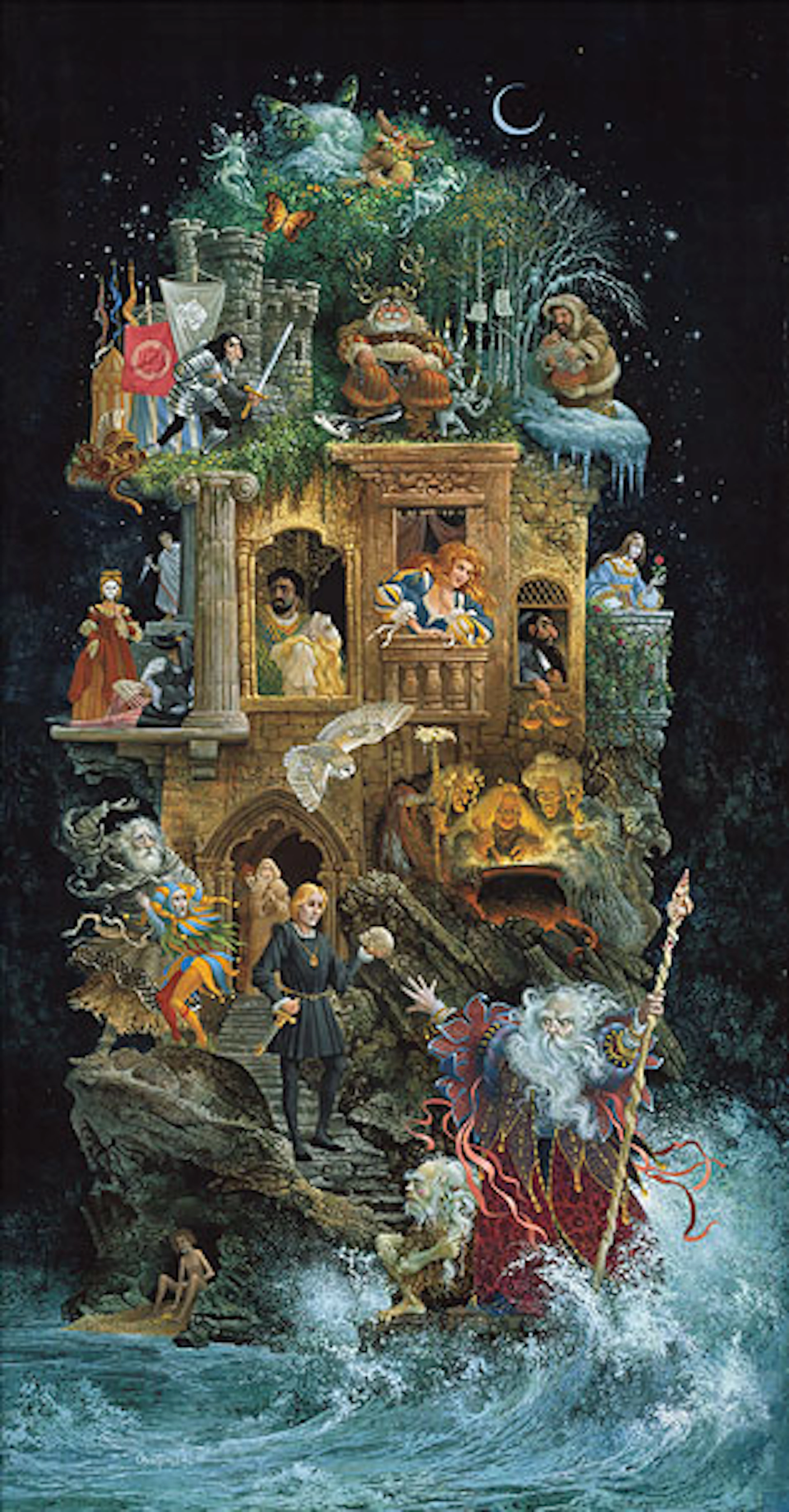 James C. Christensen Shakespearean Fantasy