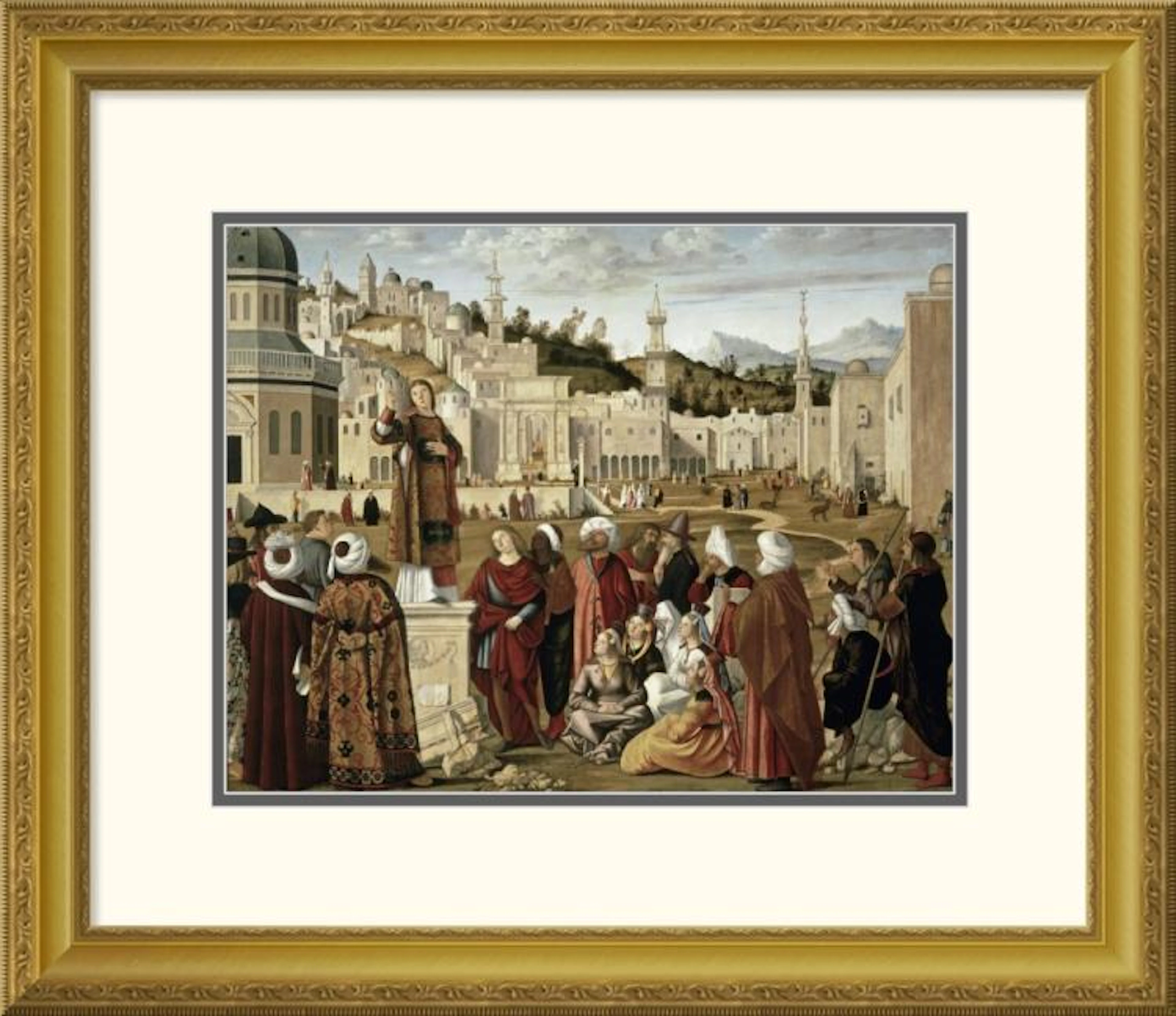 Vittore Carpaccio - St. Stephen Preaching at Jerusalem