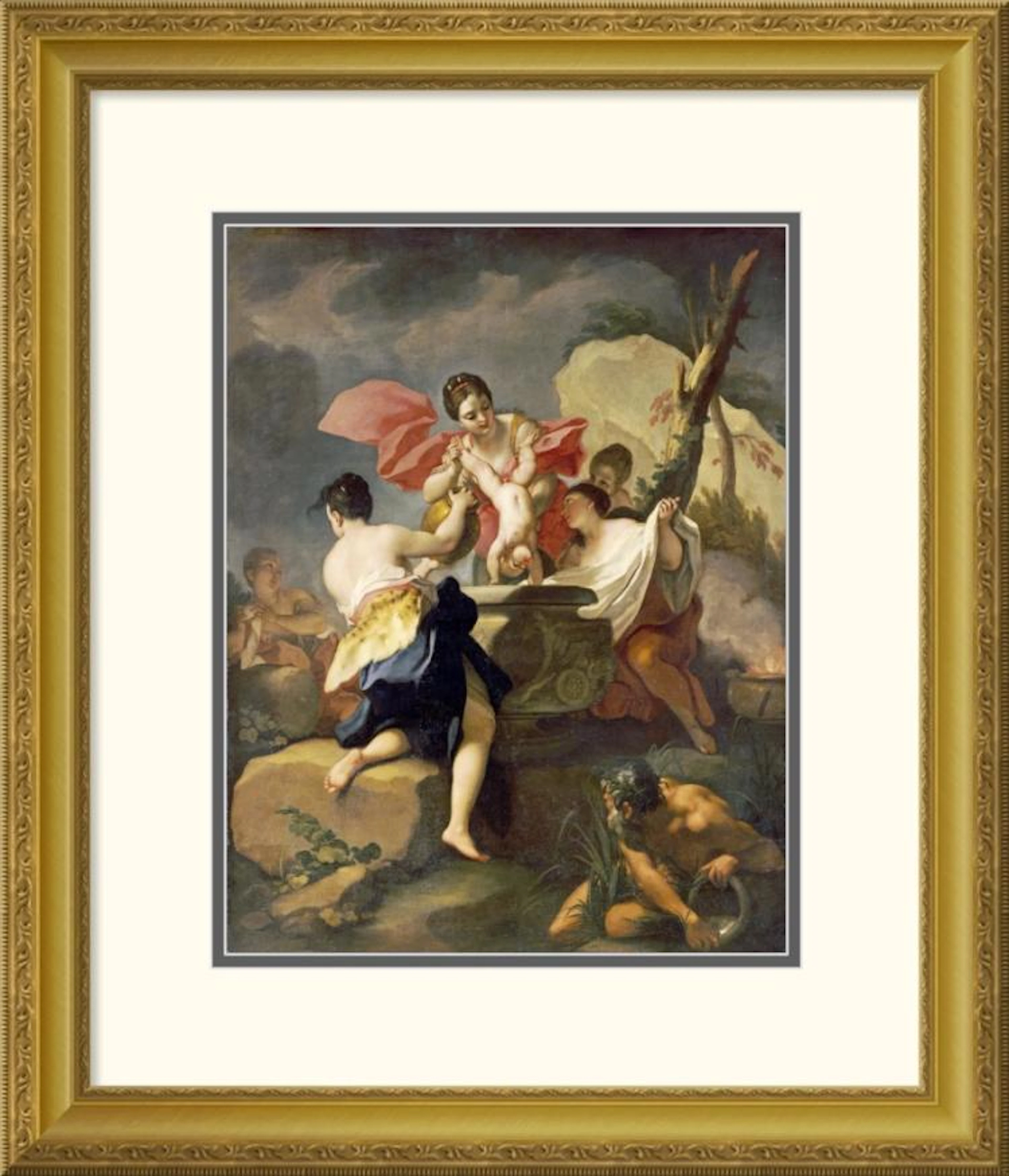 Antonio Balestra - Thetis Dipping The Infant Achilles Into Water From The Styx