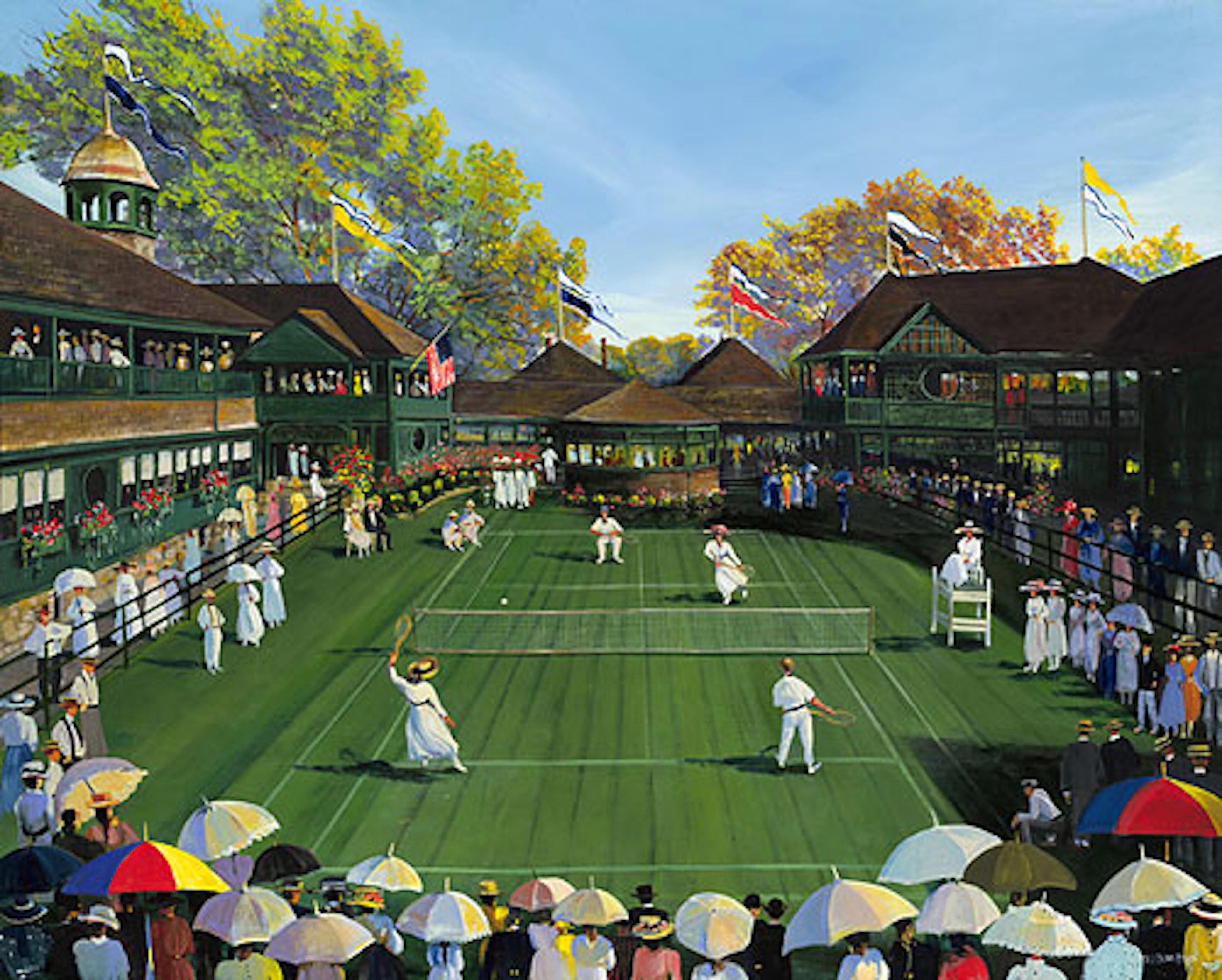 Sally Caldwell Fisher Newport Tennis