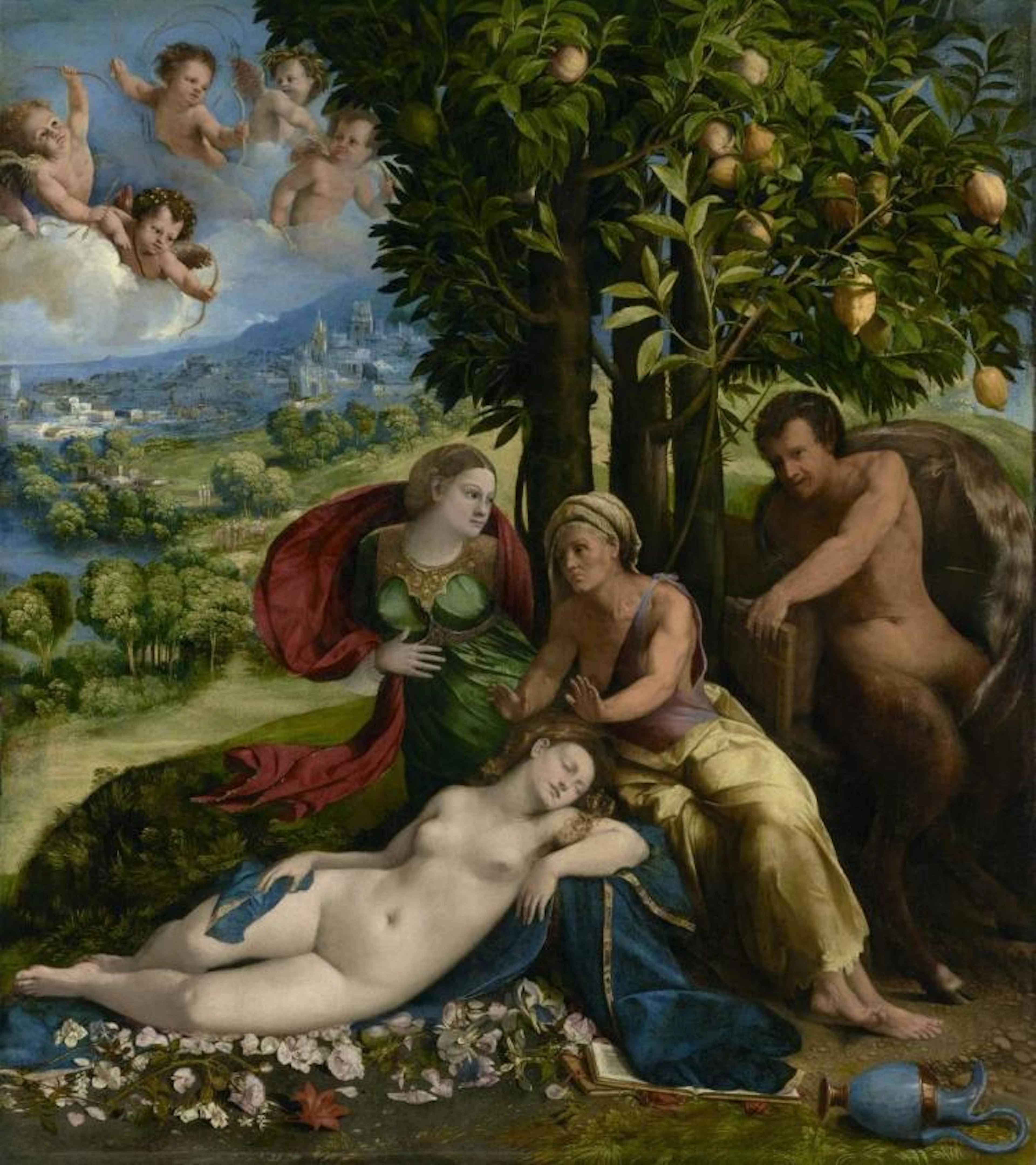 DOSSO DOSSI - MYTHOLOGICAL SCENE