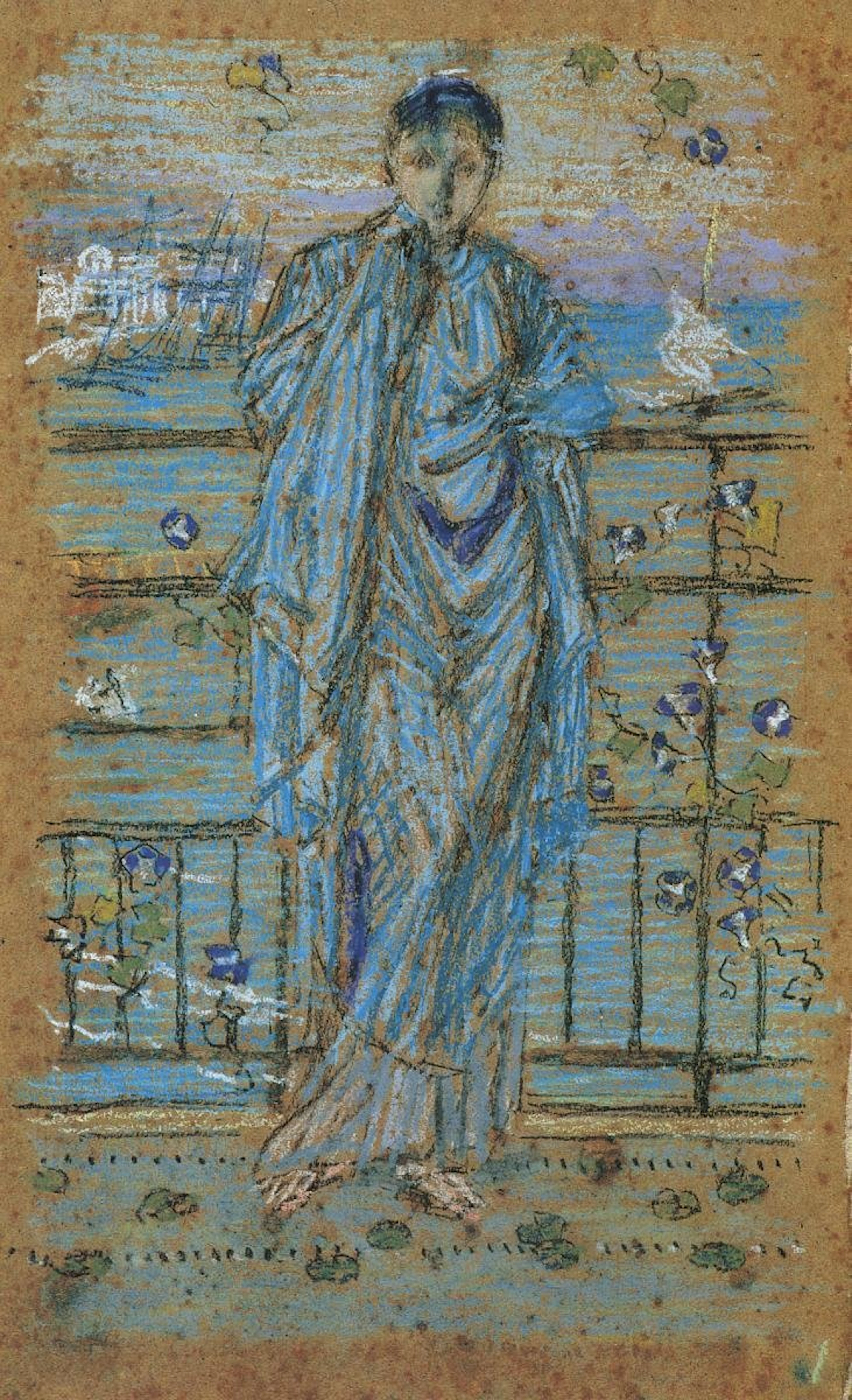 JAMES MCNEILL WHISTLER - MORNING GLORIES 1865