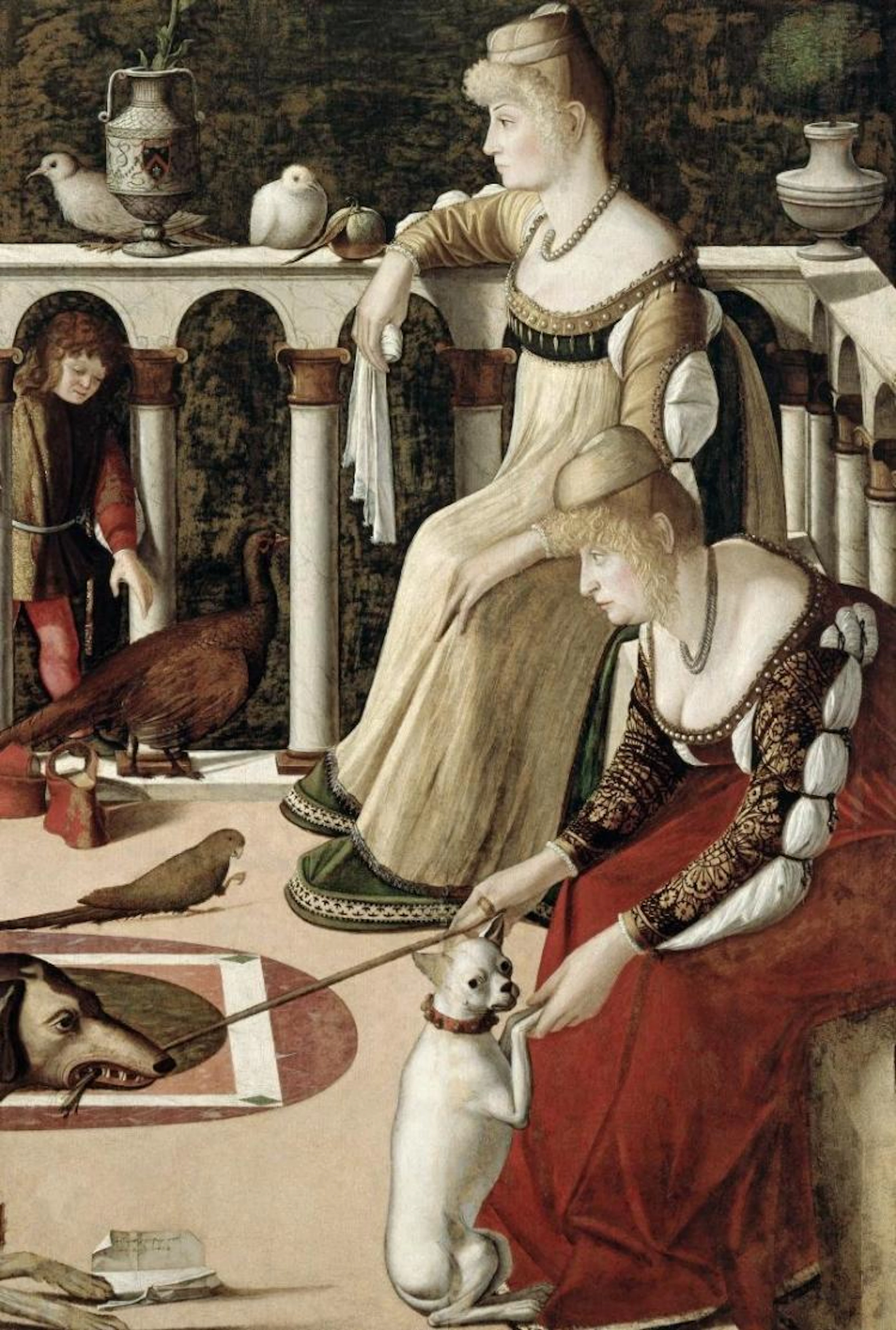 VITTORE CARPACCIO - TWO VENETIAN LADIES - THE COURTESANS
