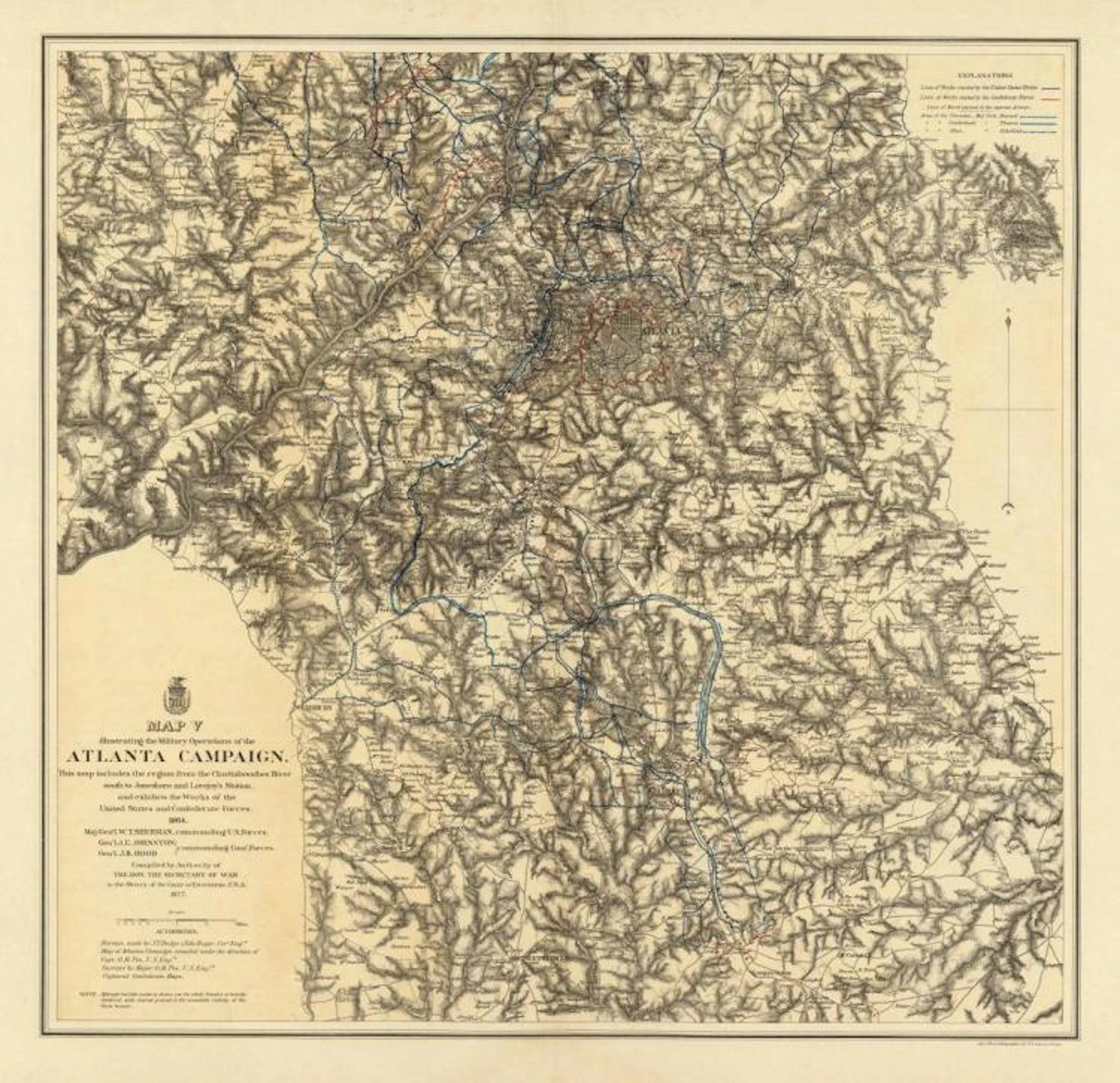 UNITED STATES WAR DEPARTMENT - CIVIL WAR MILITARY...