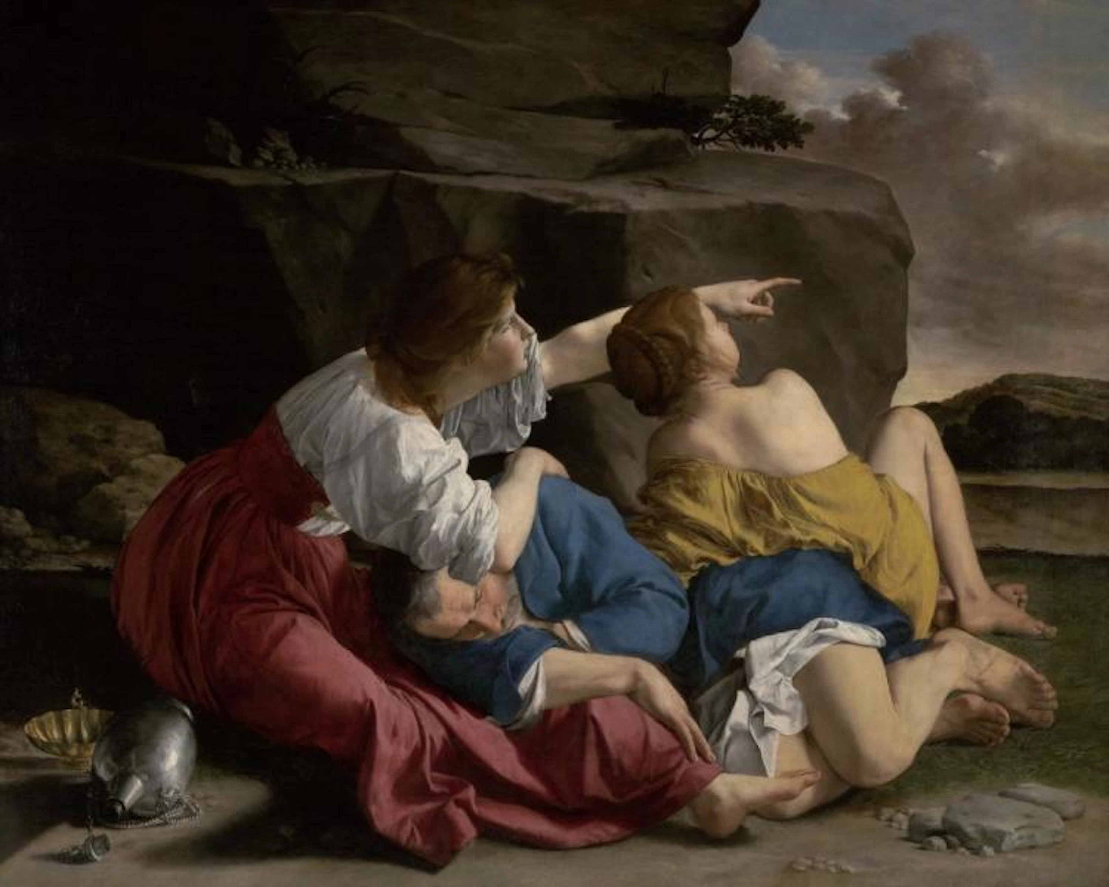 ORAZIO GENTILESCHI - LOT AND HIS DAUGHTERS