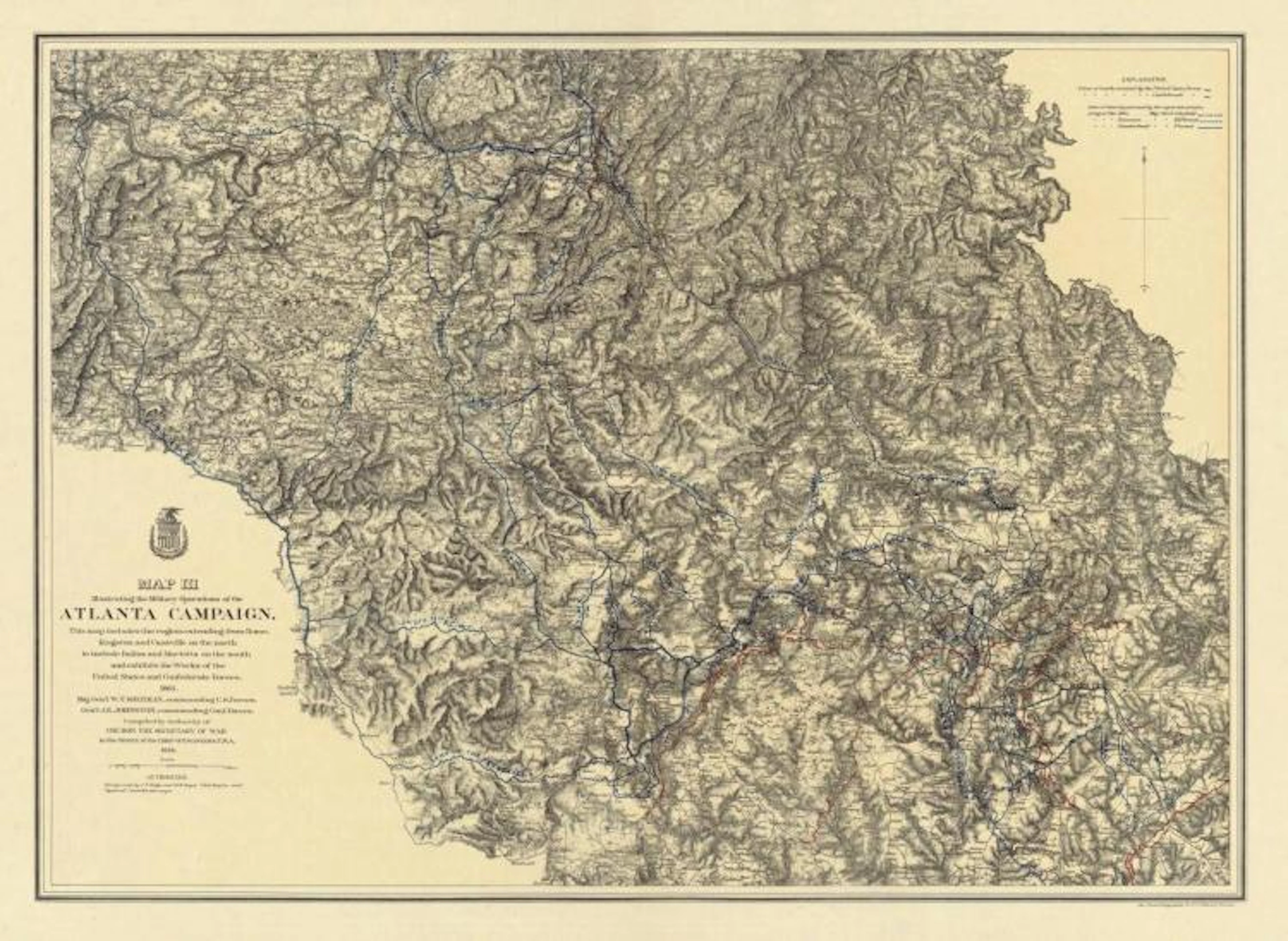 UNITED STATES WAR DEPARTMENT - CIVIL WAR MILITARY...