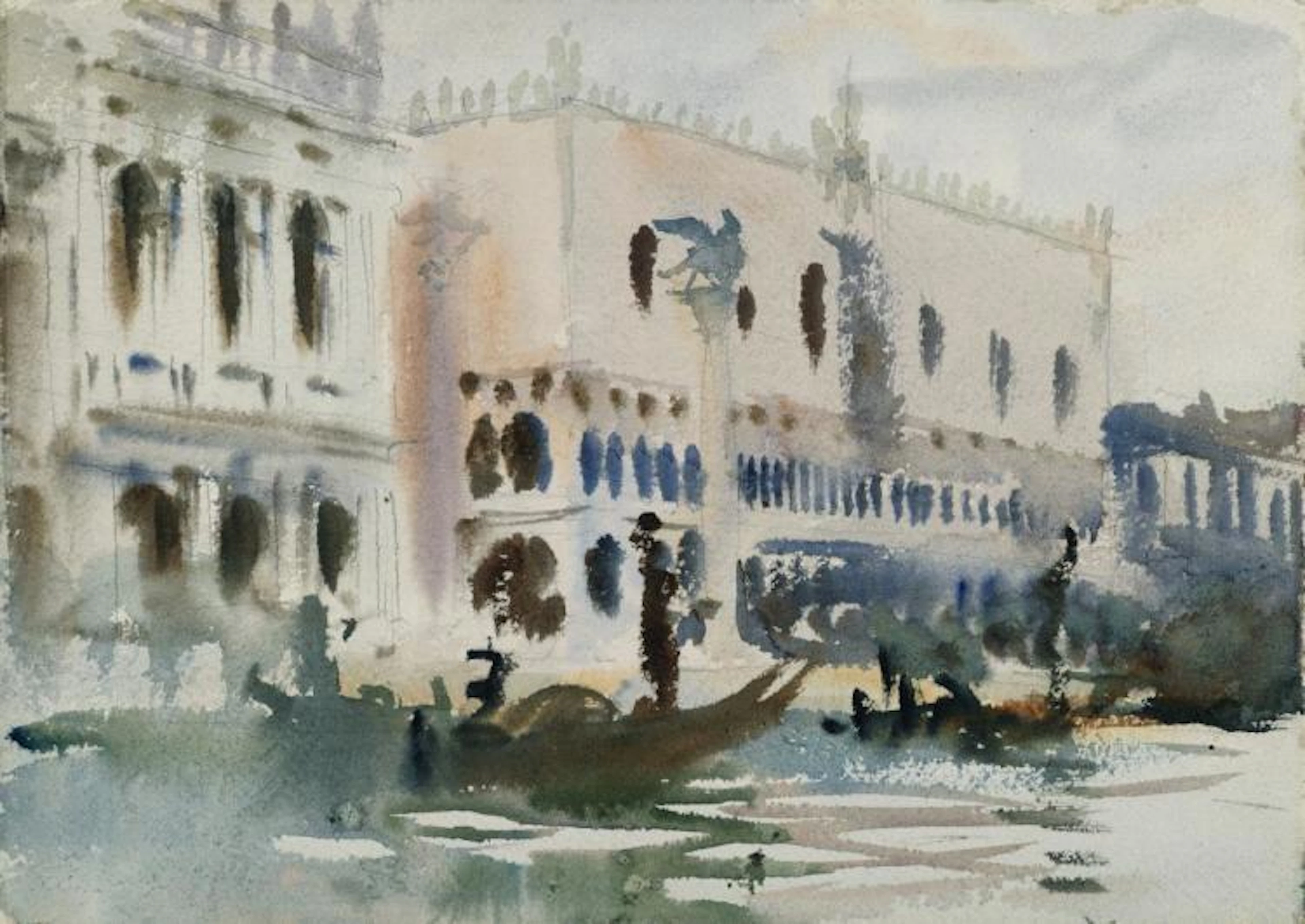 JOHN SINGER SARGENT - FROM THE GONDOLA, CA. 1903-1904