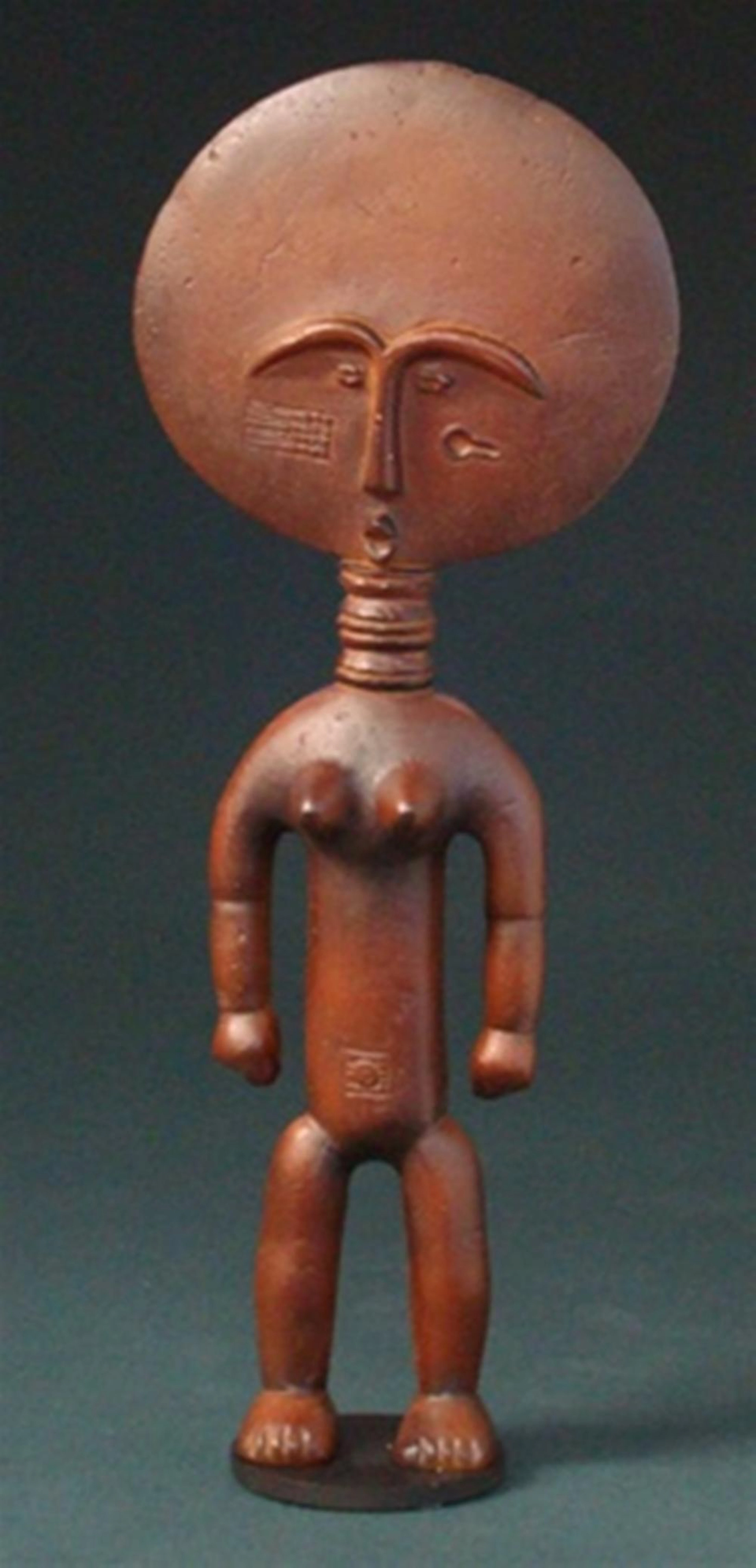 AKUA'BA AFRICAN FERTILITY STATUE