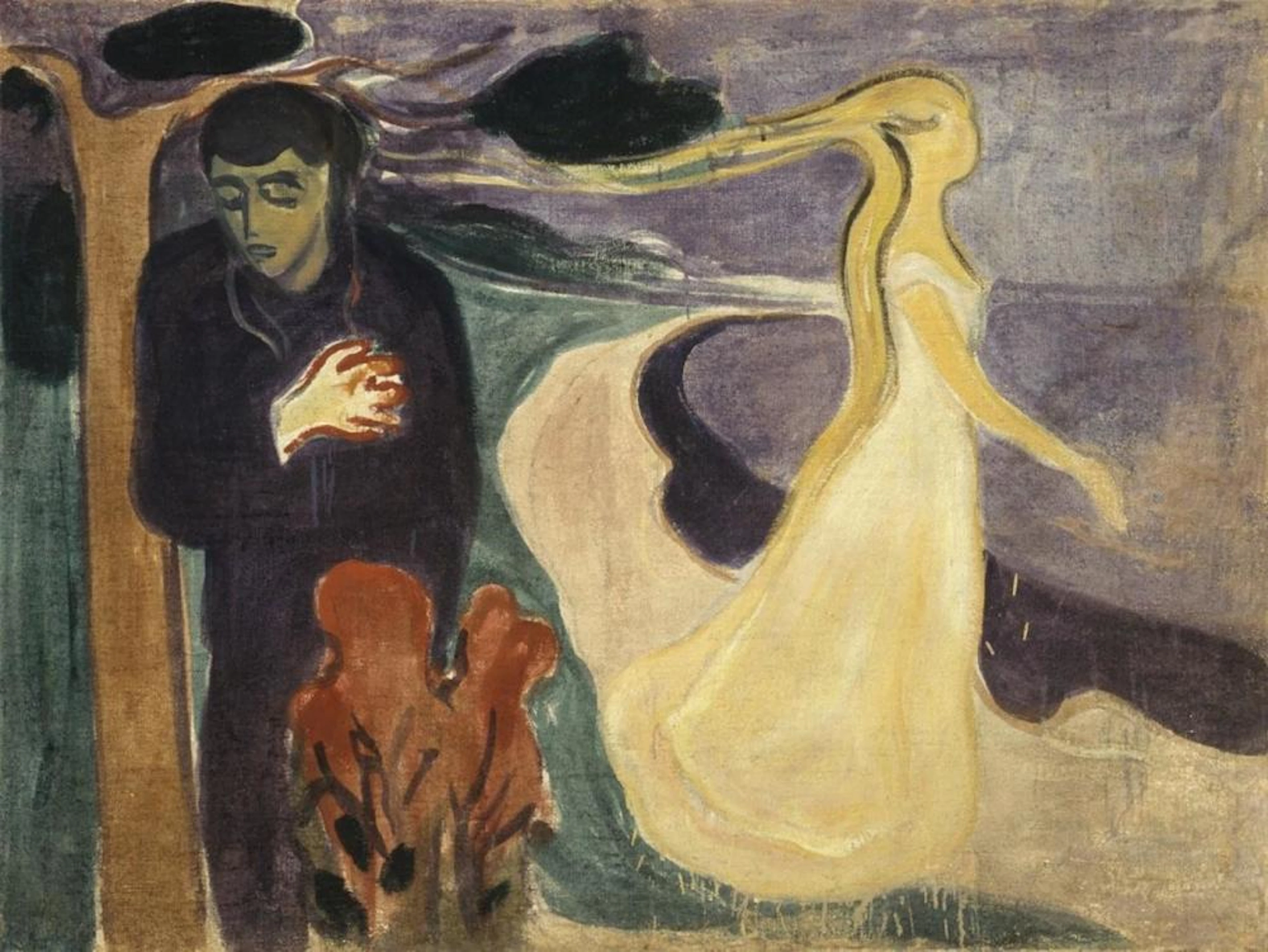 EDVARD MUNCH - SEPARATION, 1896