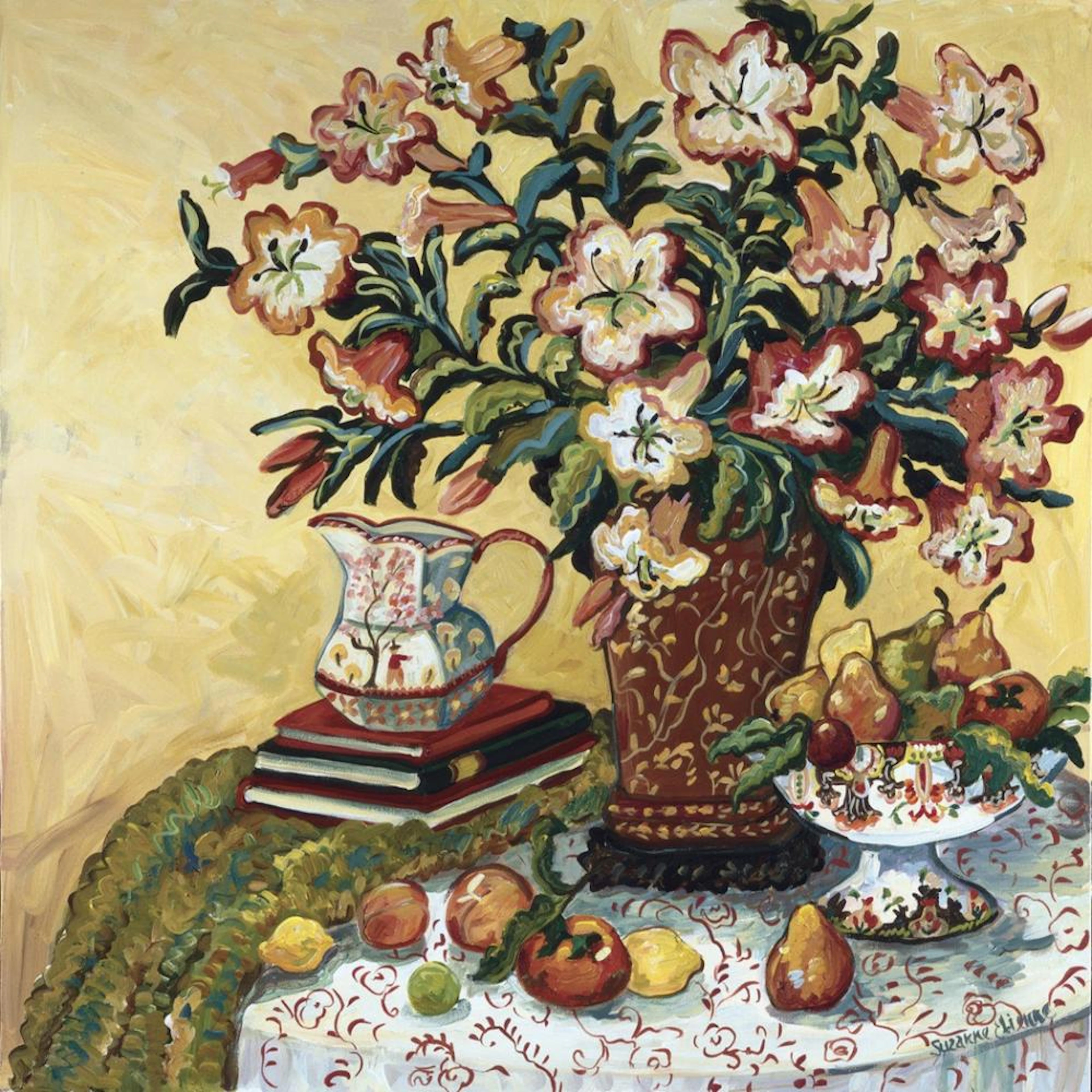 SUZANNE ETIENNE - ASIAN LILIES