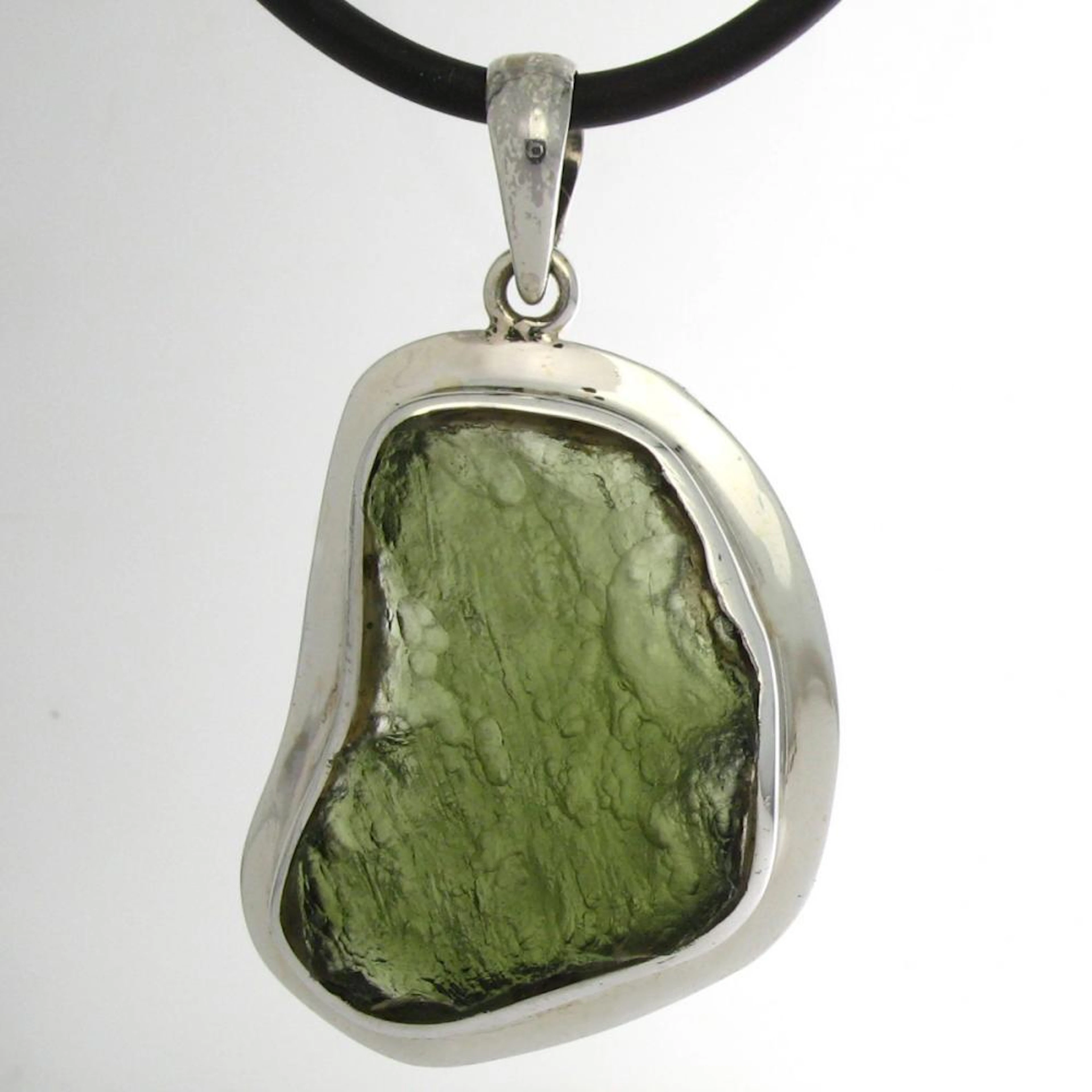 A Larger Natural Moldavite Crystal