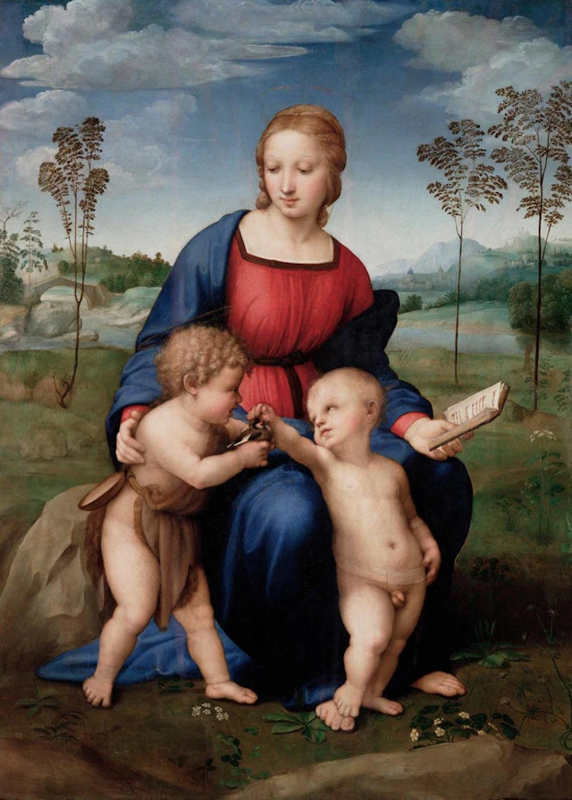 RAPHAEL - MADONNA OF THE GOLDFINCH