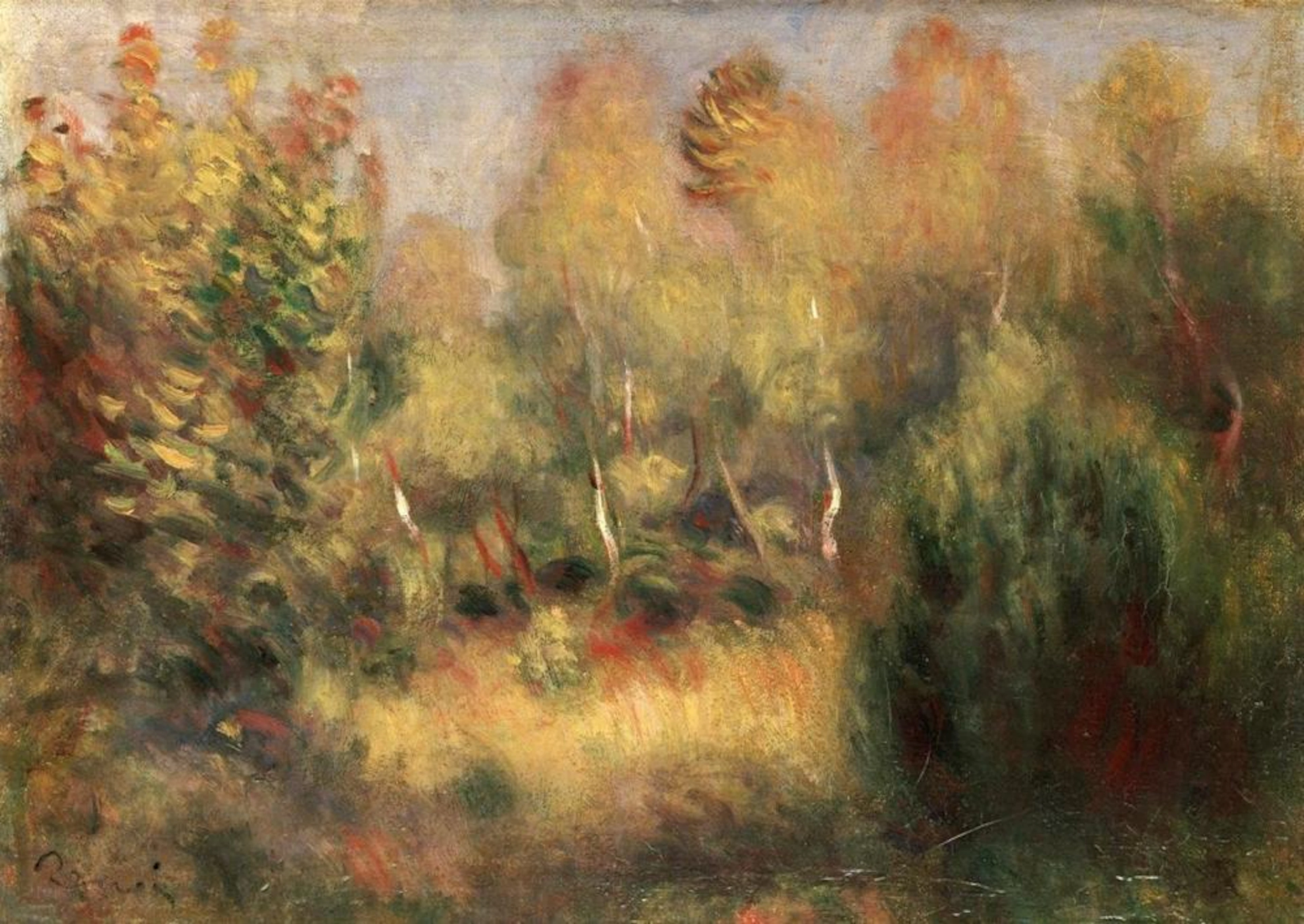 PIERRE-AUGUSTE RENOIR - THE GLADE