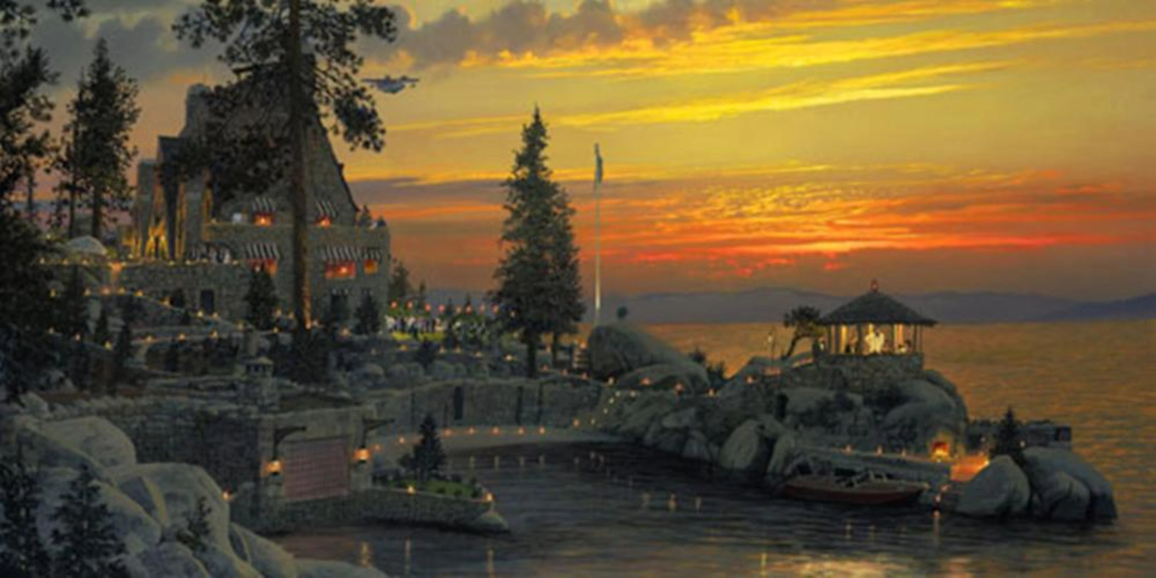 William S. Phillips An Evening To Remember At Thunderbird Lodge, Lake Tahoe