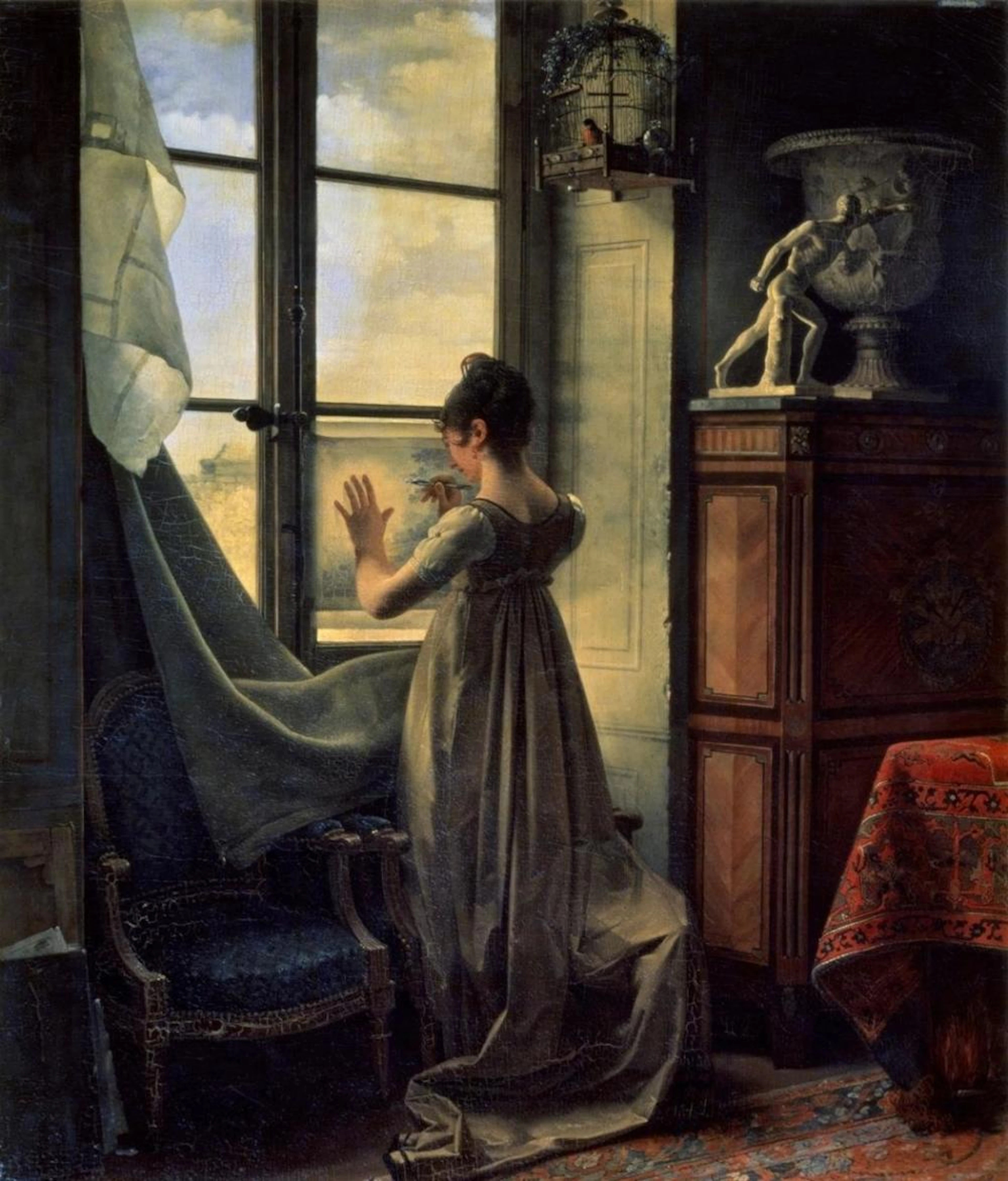 MARTIN DROLLING BY THE WINDOW