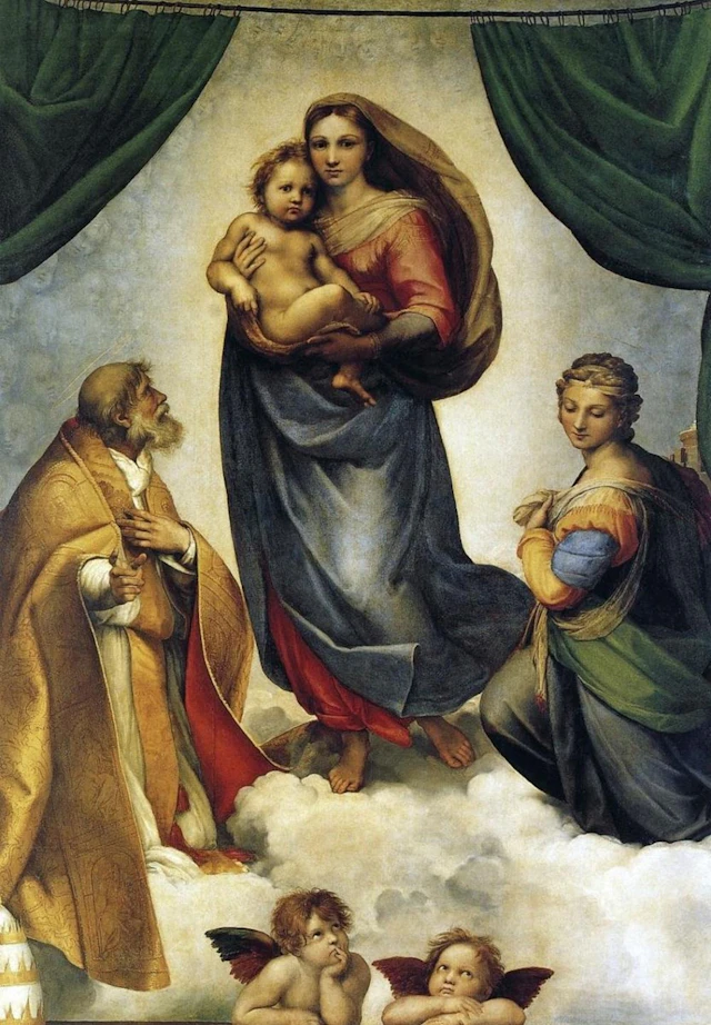 RAPHAEL SISTINE MADONNA