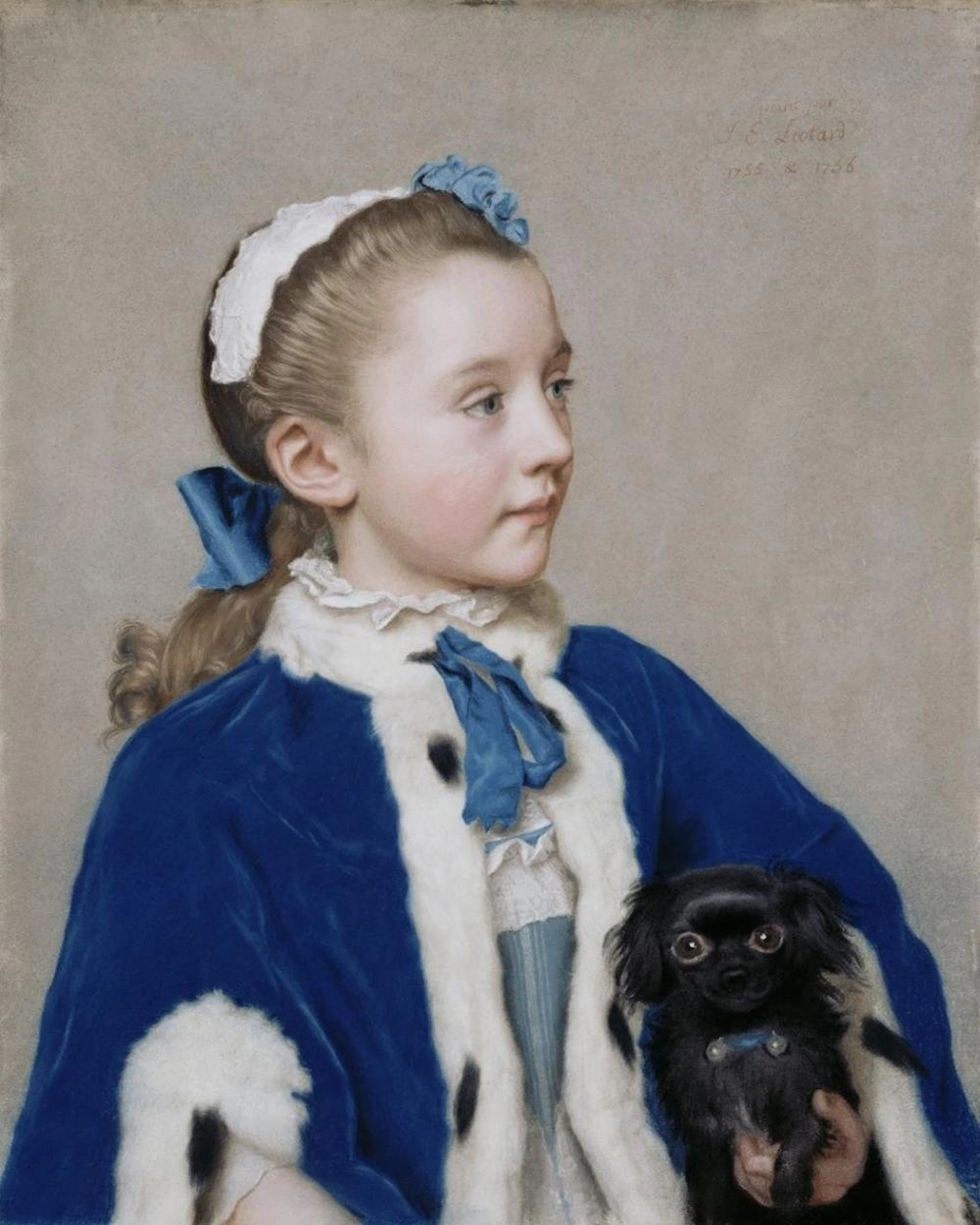 JEAN-ÉTIENNE LIOTARD PORTRAIT OF MARIA FREDERIKE VAN...