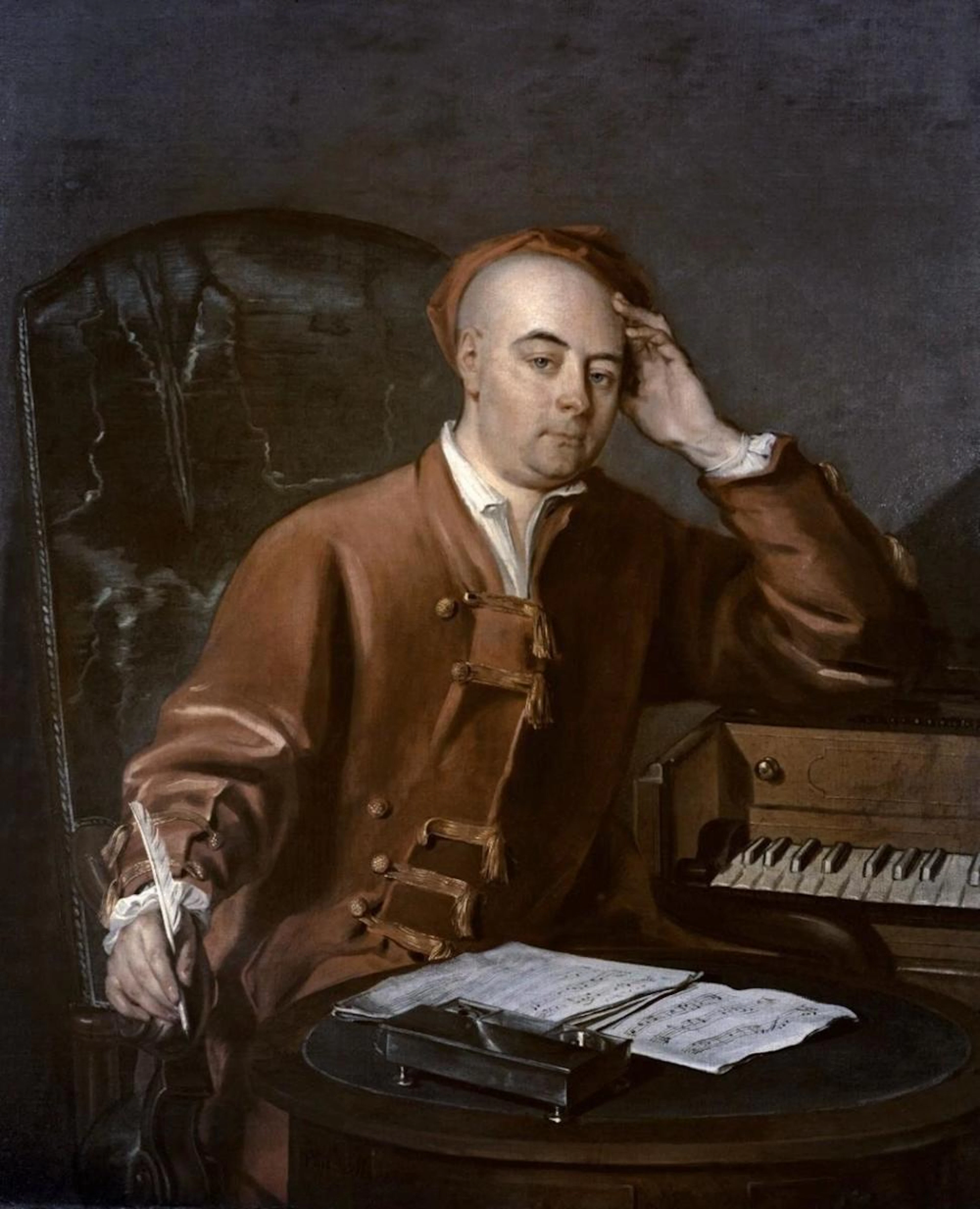 PHILIPPE MERCIER - THE COMPOSER HANDEL