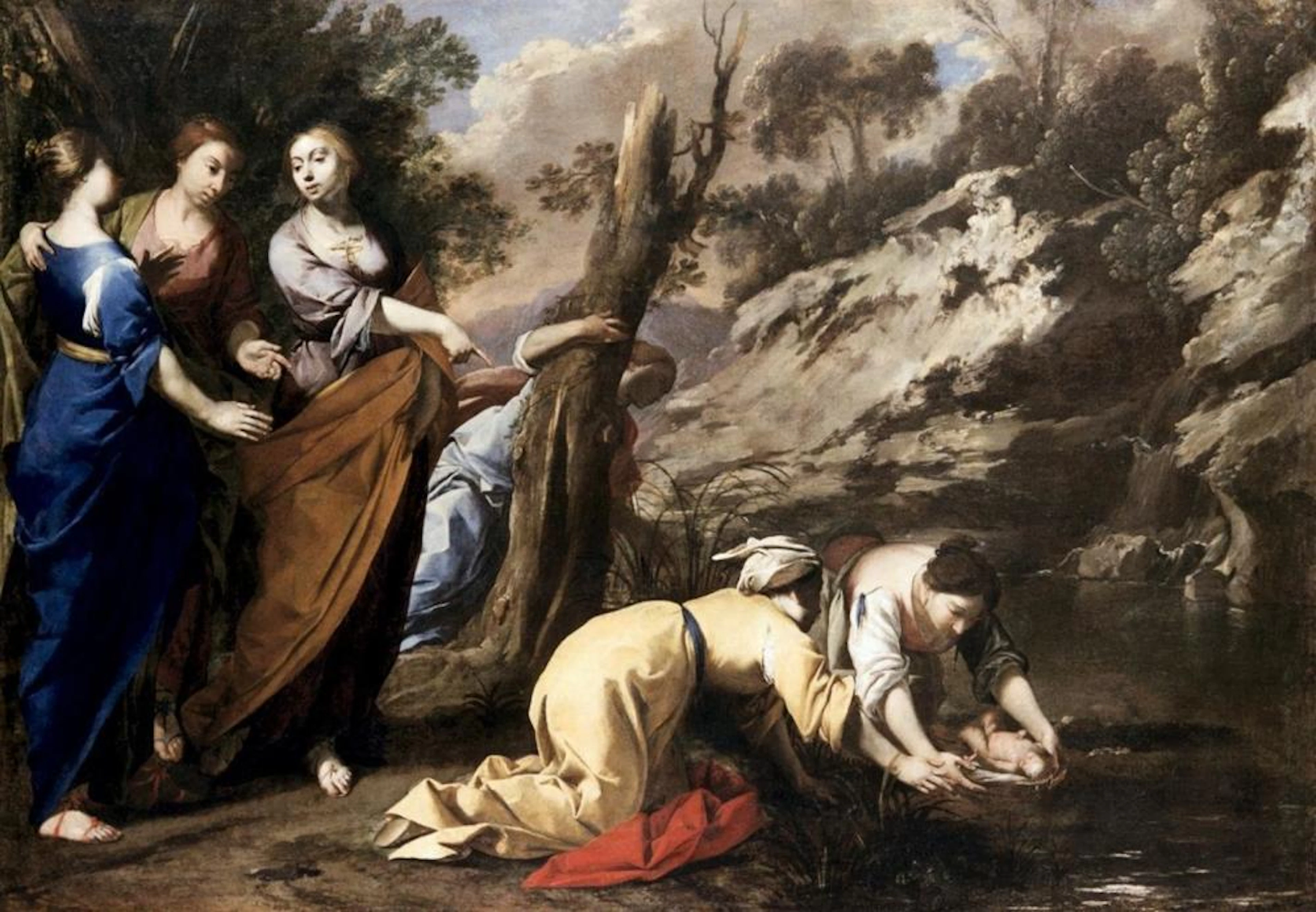 BERNARDO CAVALLINO - FINDING OF MOSES