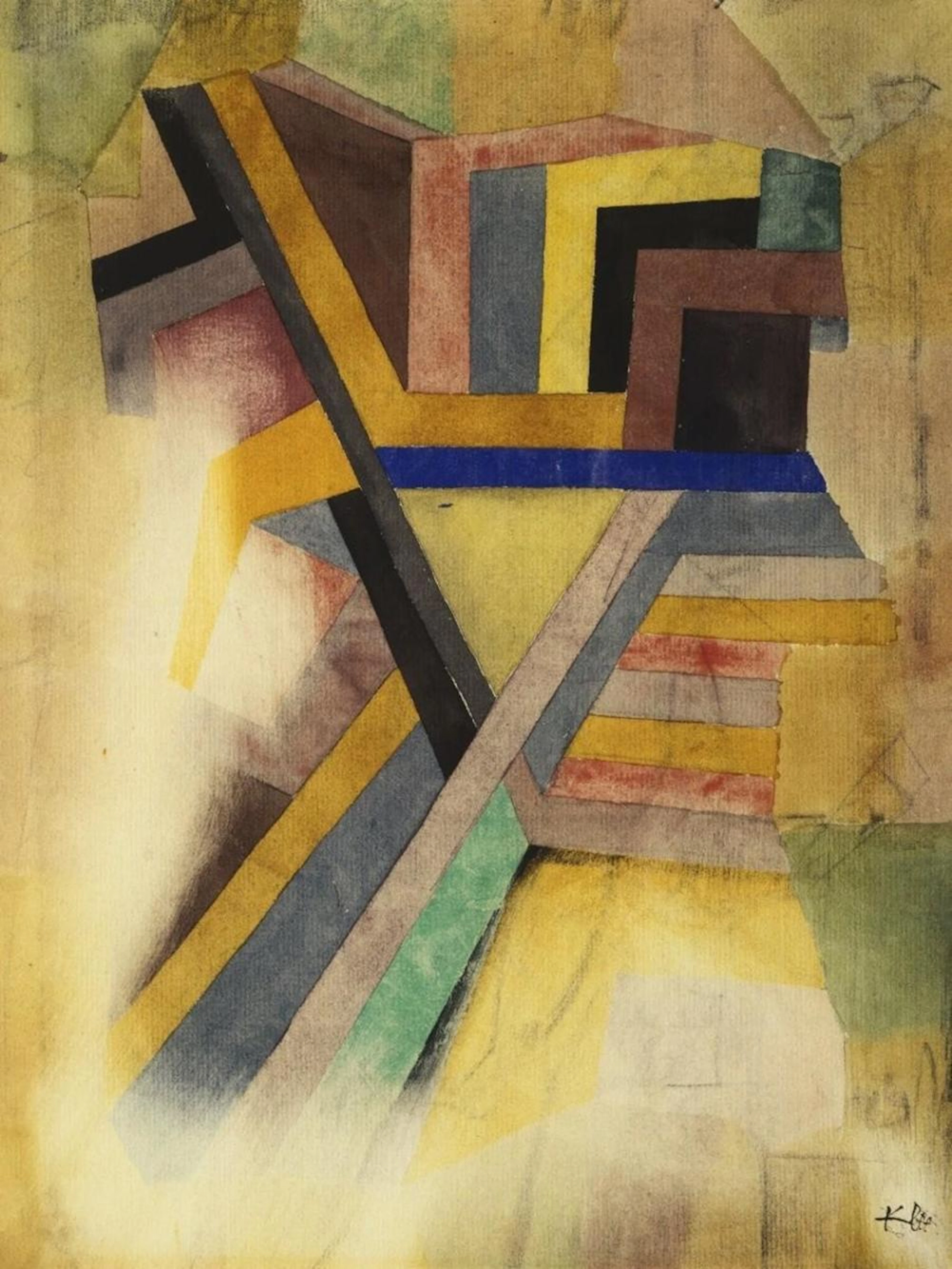 PAUL KLEE - ABSTRACT PAINTING