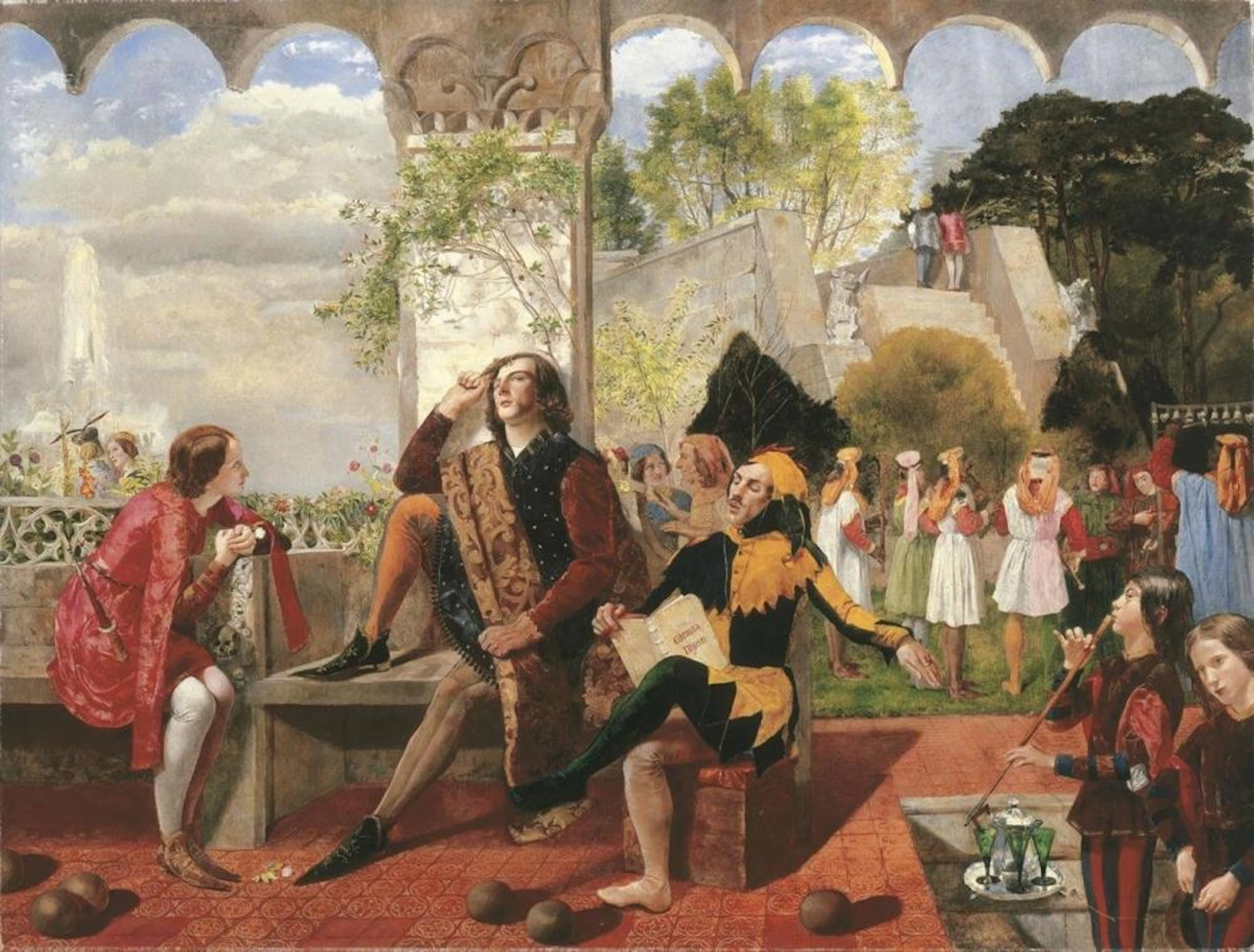 WALTER HOWELL DEVERELL - TWELFTH NIGHT. ACT II, SCENE IV