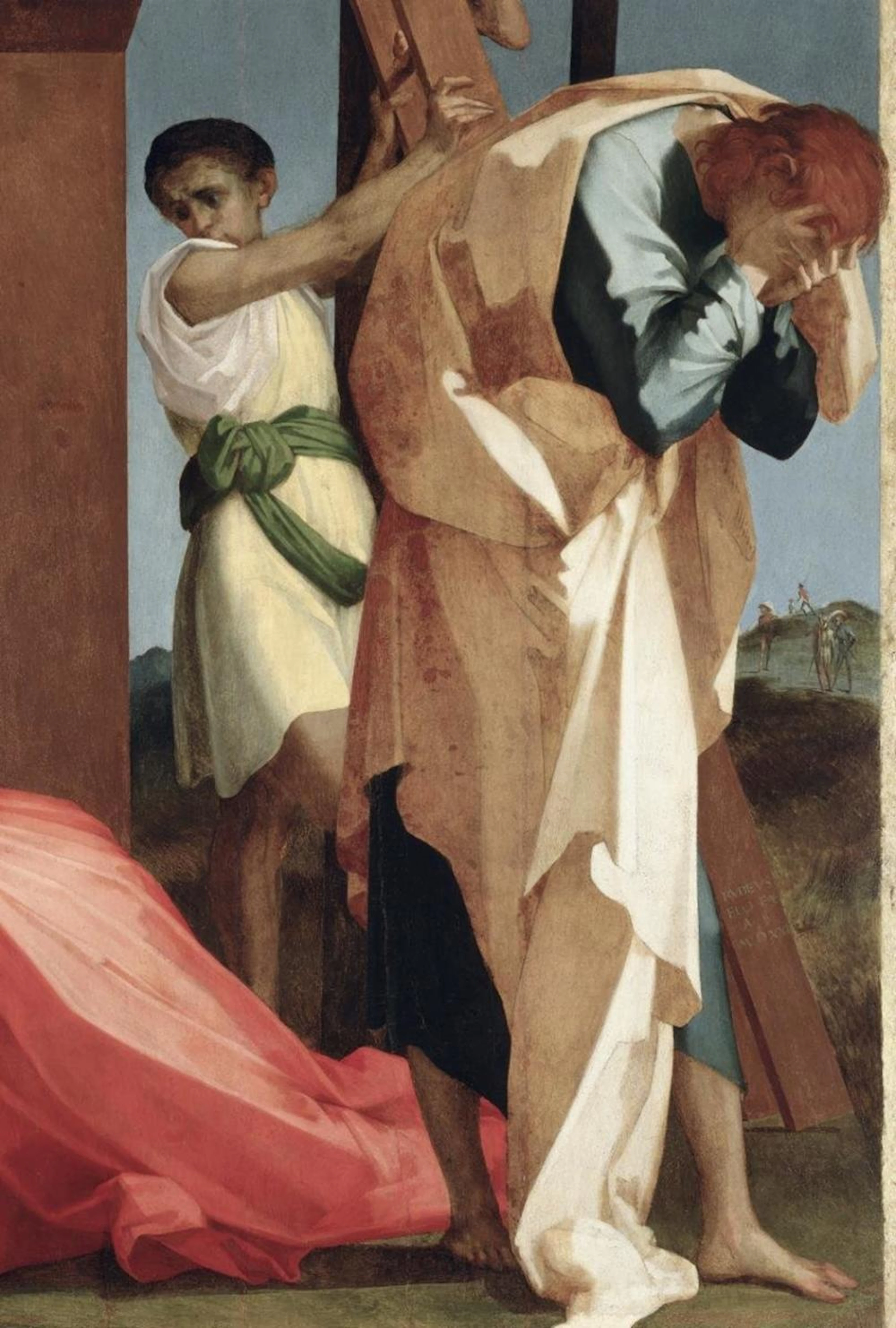 ROSSO FIORENTINO - DESCENT FROM THE CROSS (DETAIL)
