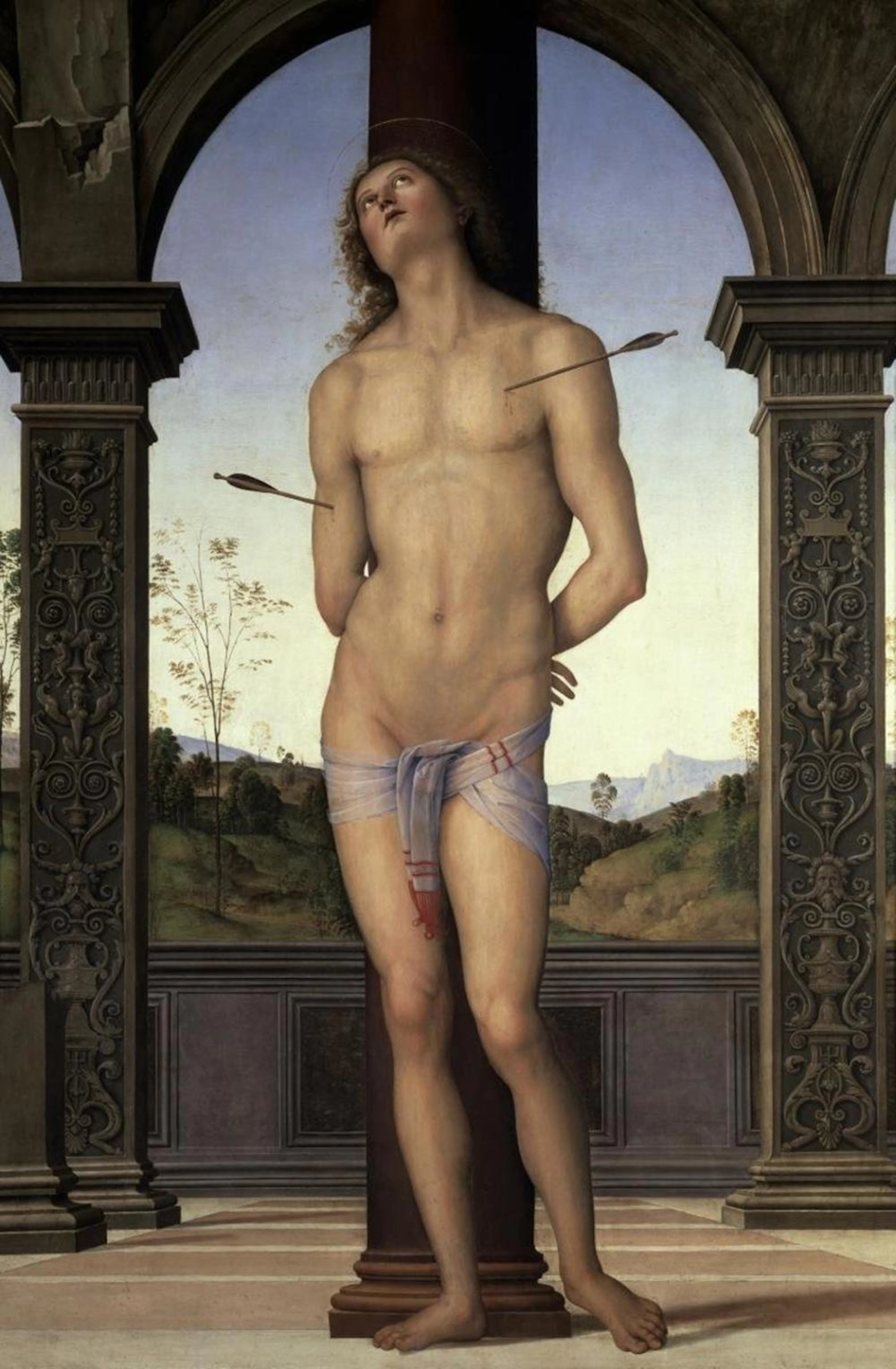 PIETRO PERUGINO - ST. SEBASTIAN