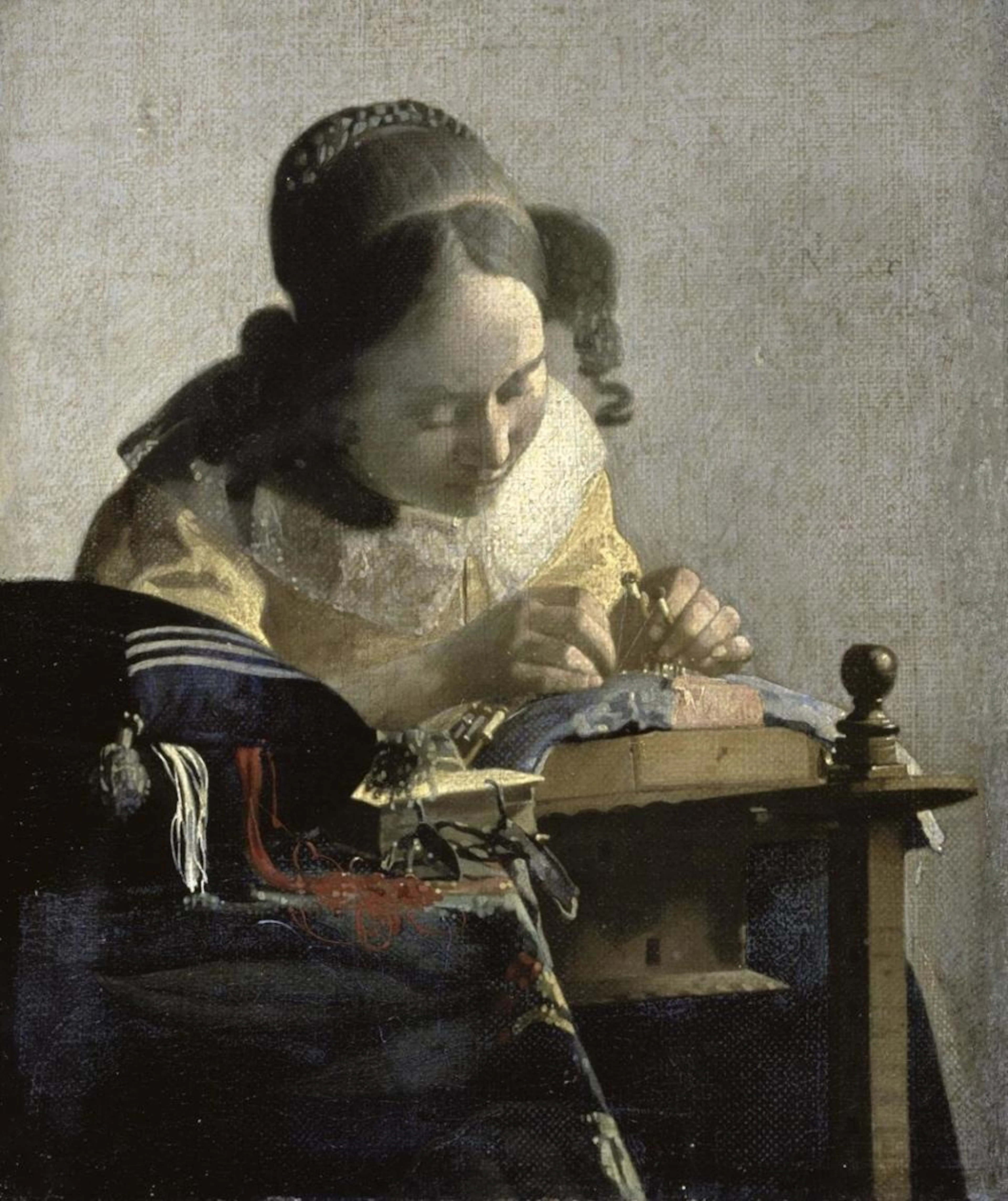 JOHANNES VERMEER - THE LACEMAKER