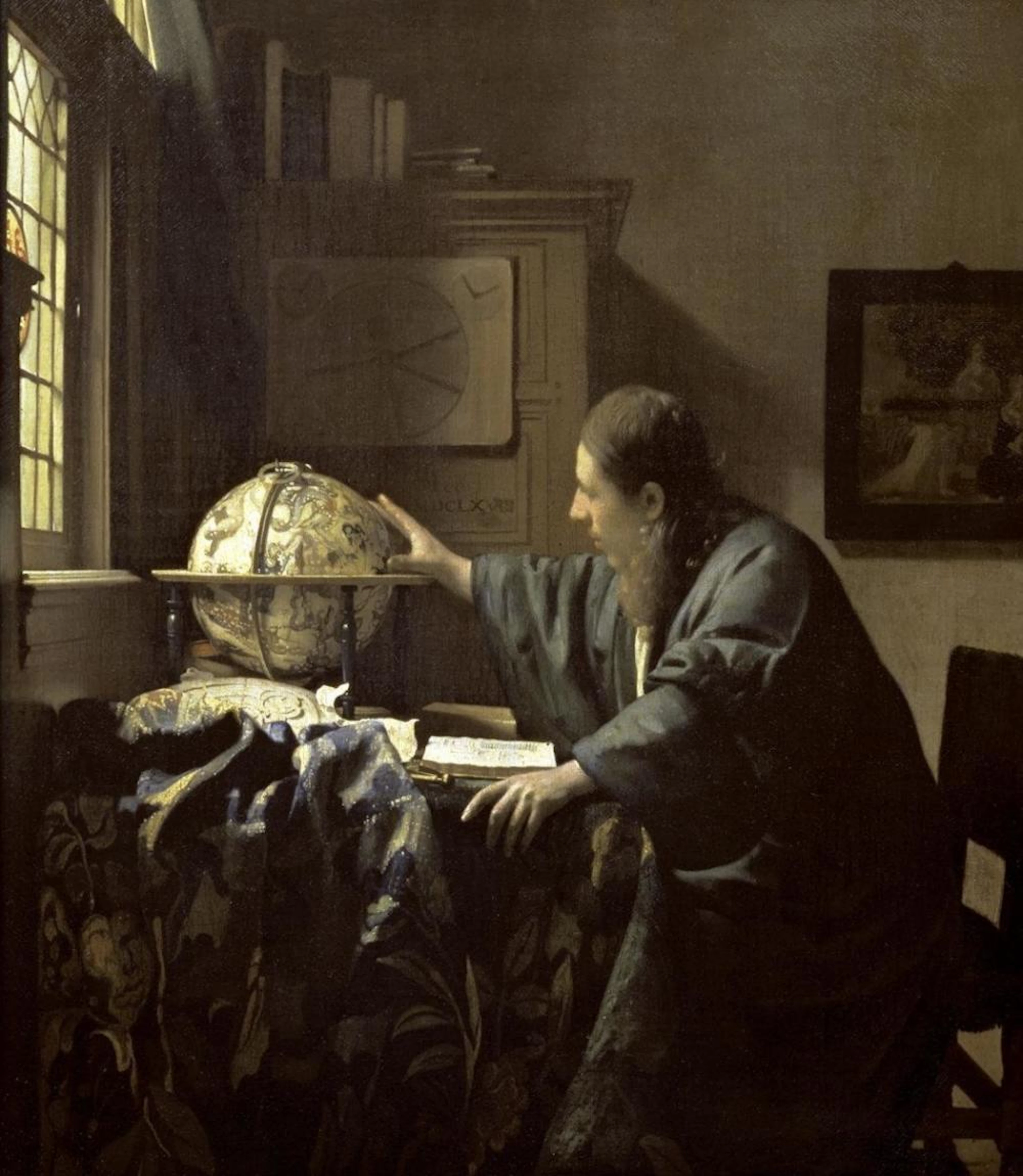 JOHANNES VERMEER - THE ASTRONOMER