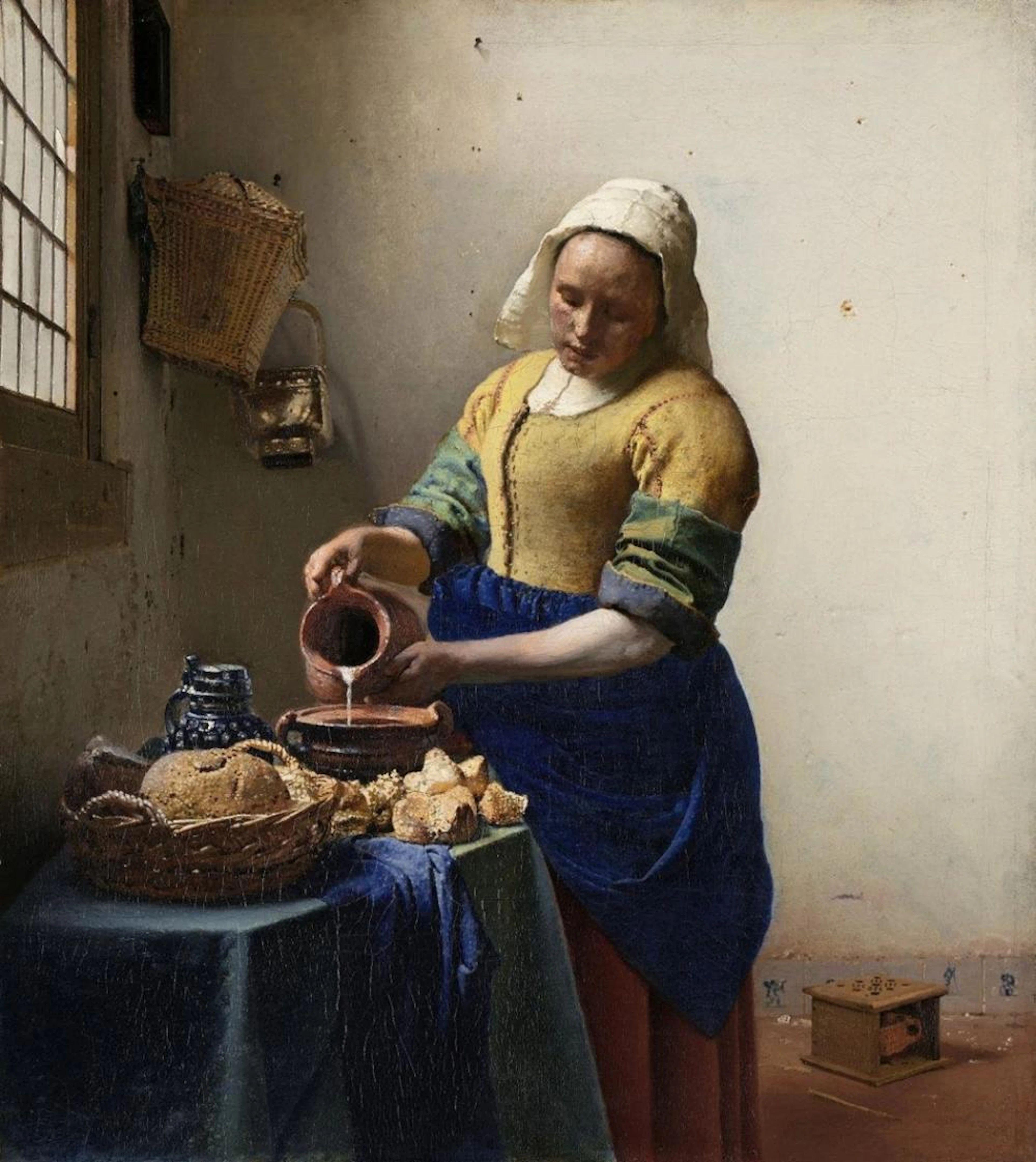 JOHANNES VERMEER - MILKMAID