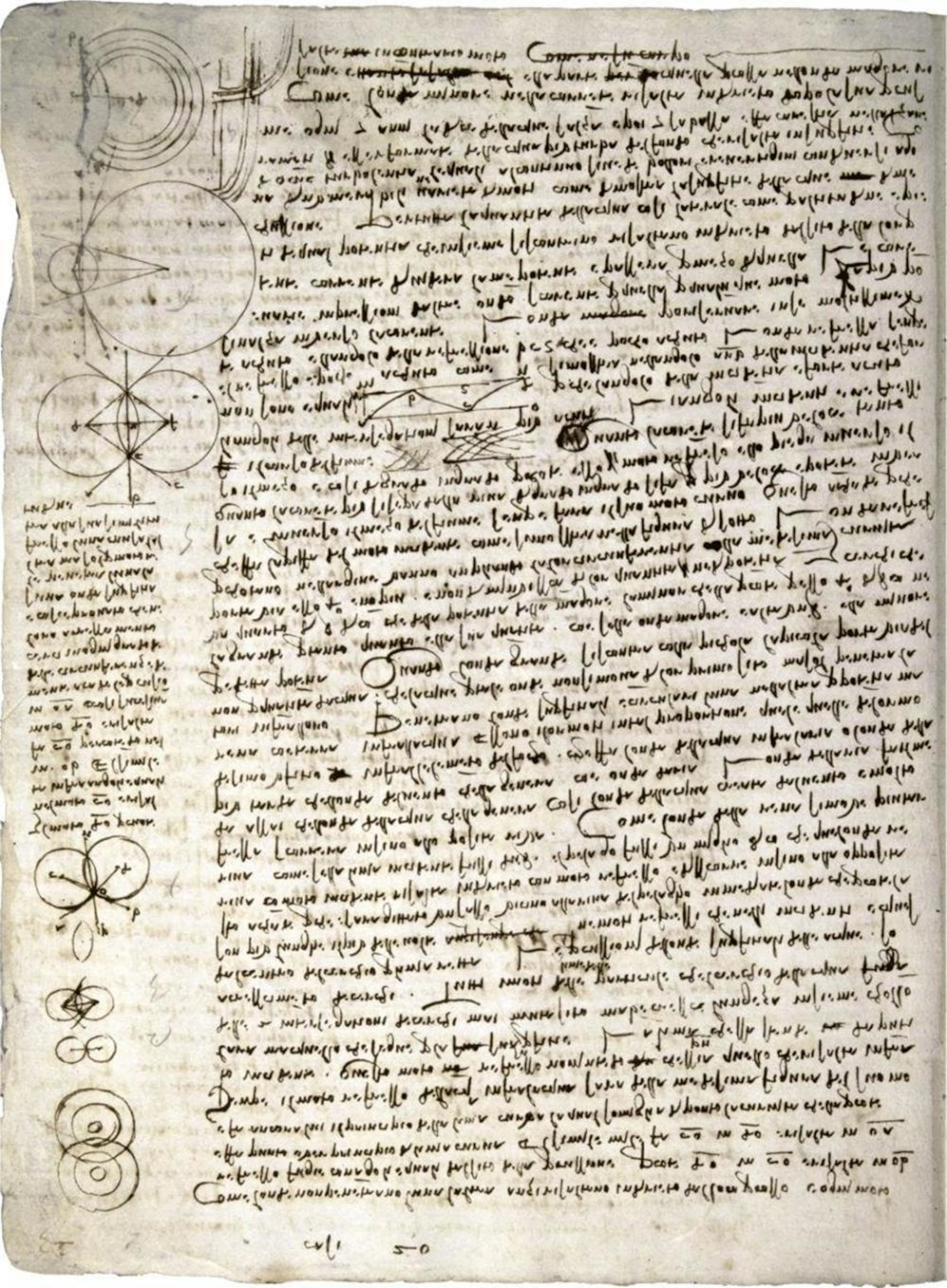 LEONARDO DA VINCI - CODEX LEICESTER: SCIENCE OF WAVES