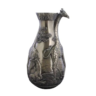 Safari Giraffes Vase