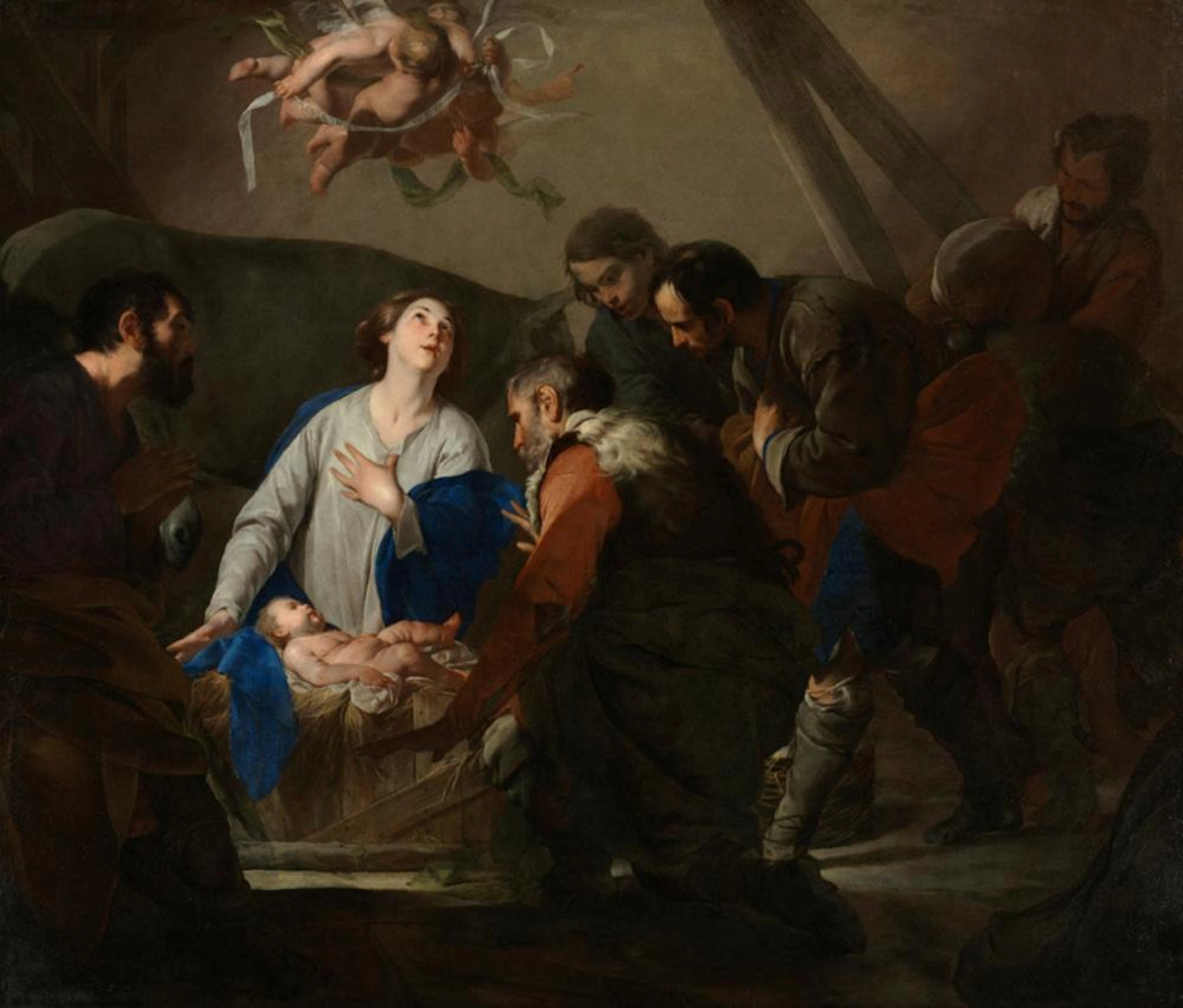 BERNARDO CAVALLINO - ADORATION OF THE SHEPHERDS, C. 1650
