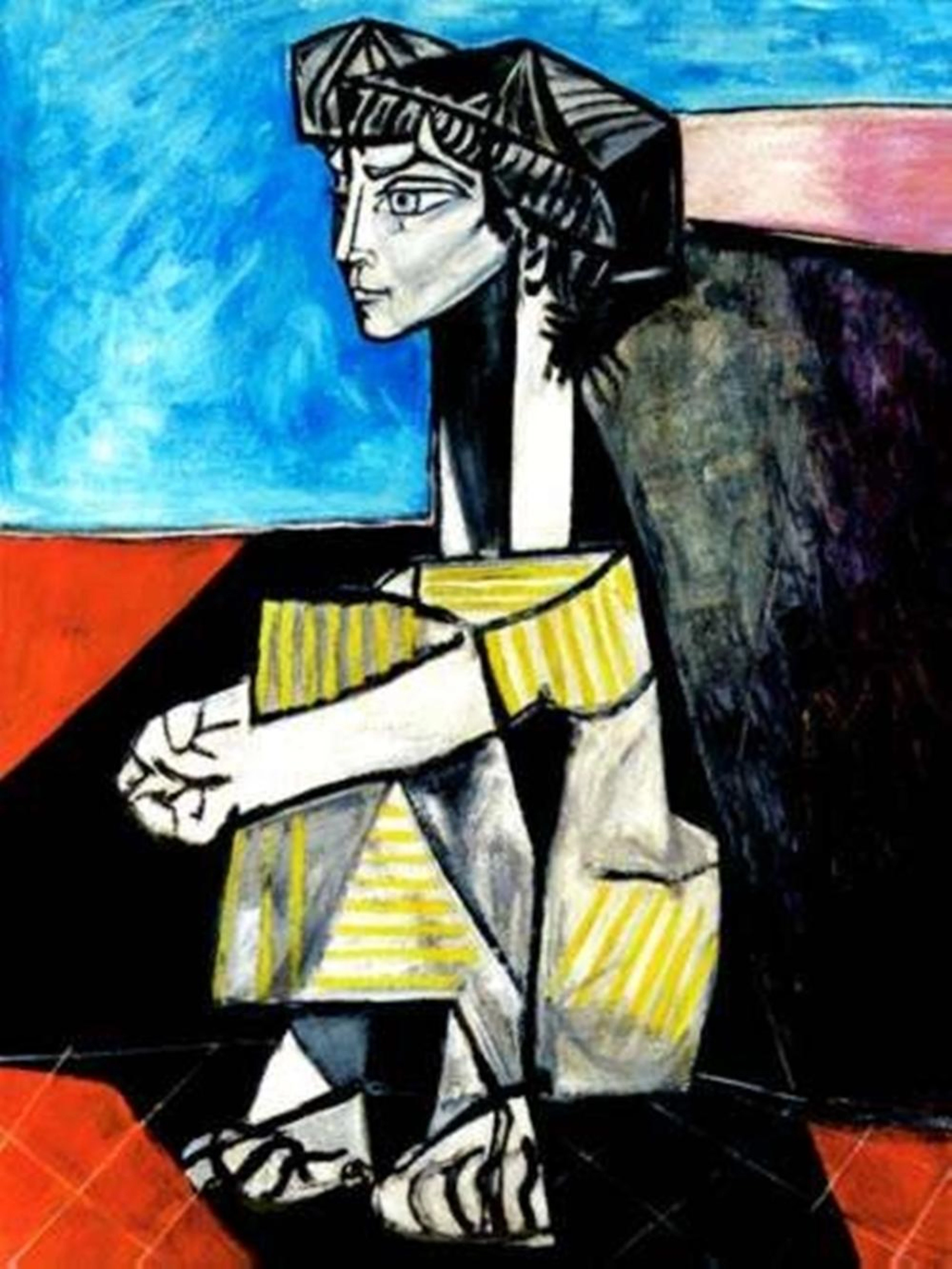 Pablo Picasso Portrait Of Jacqueline Roque