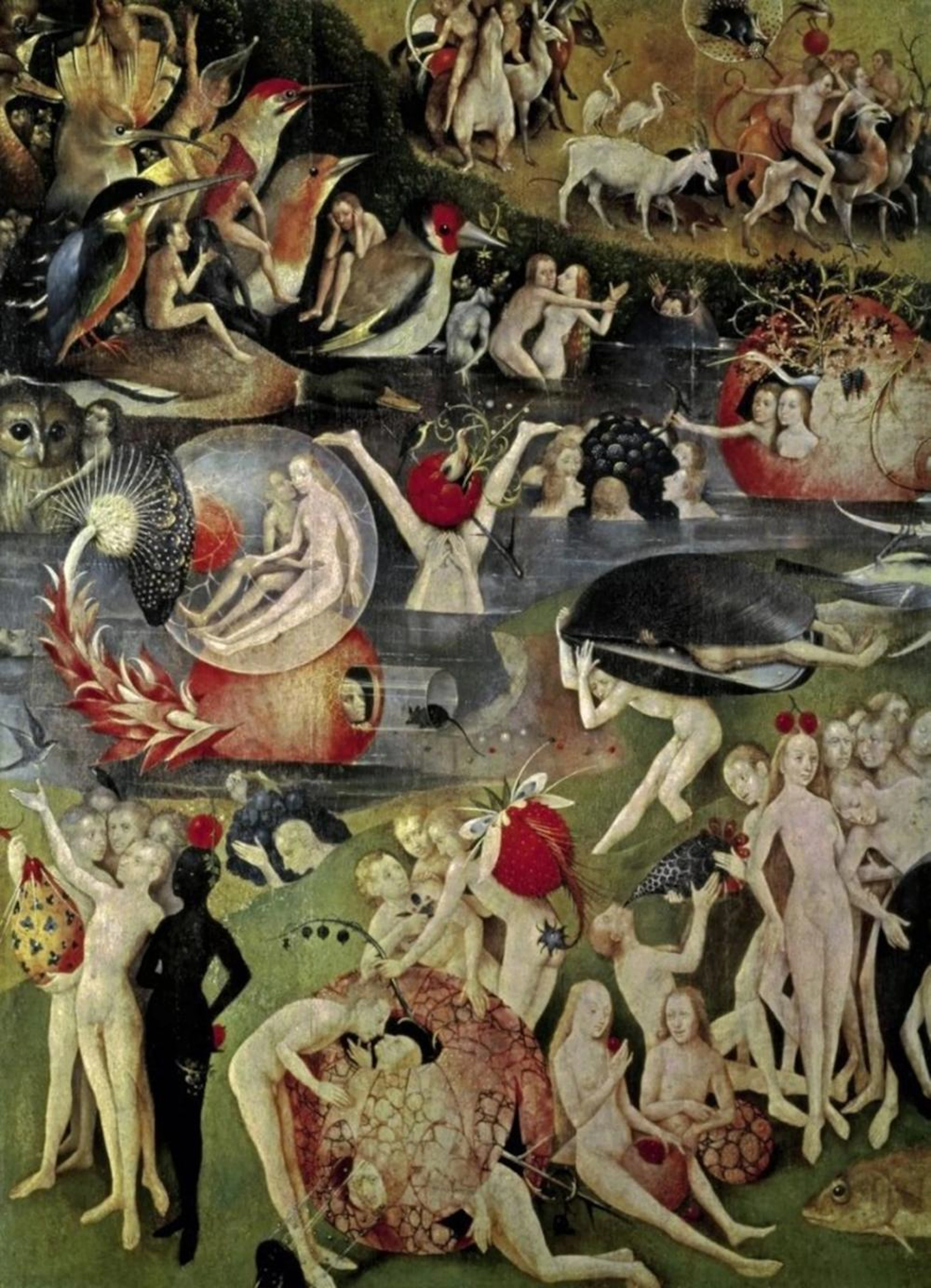 HIERONYMUS BOSCH - THE GARDEN OF EARTHLY DELIGHTS (DETAIL)