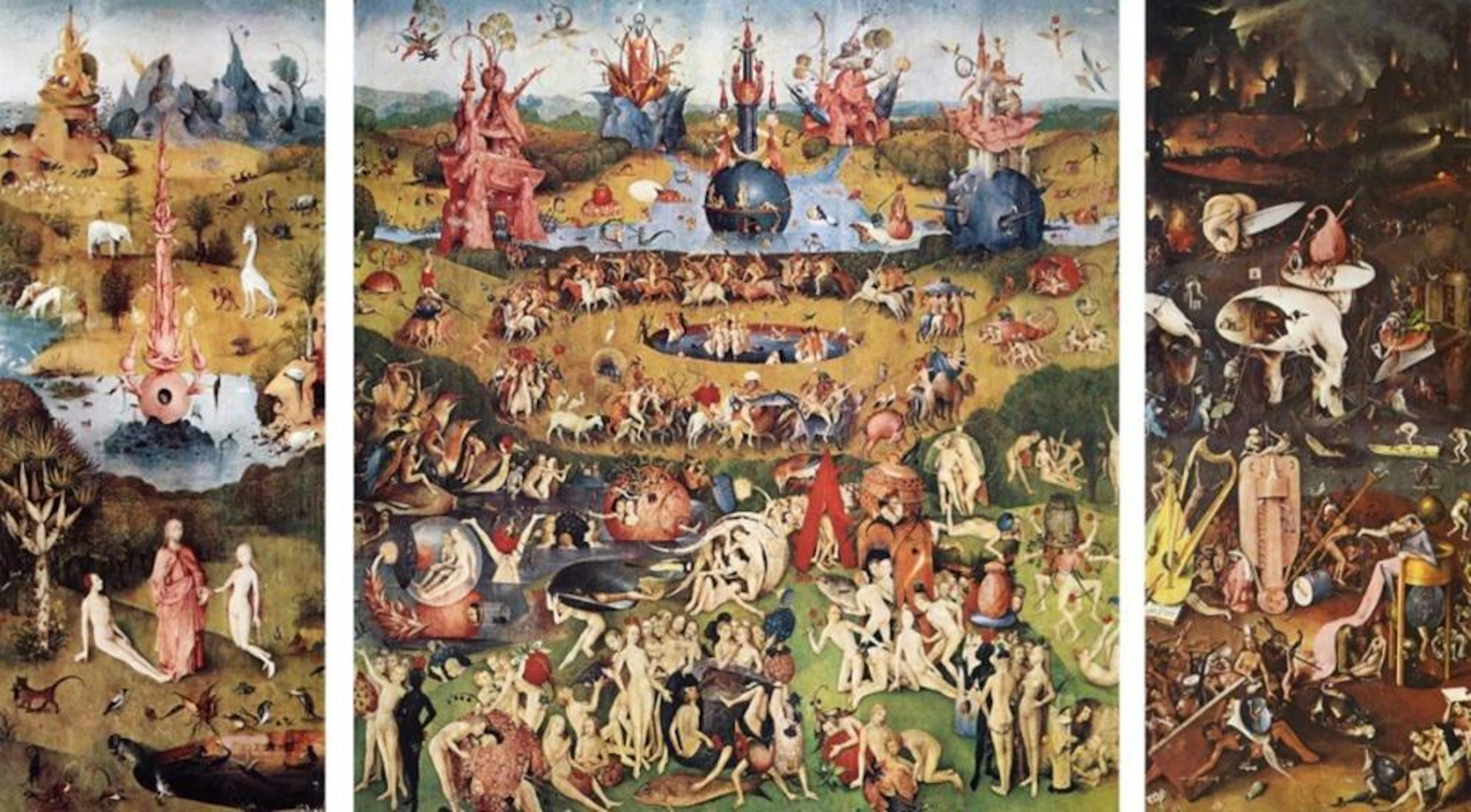 HIERONYMUS BOSCH - GARDEN OF EARTHLY DELIGHTS