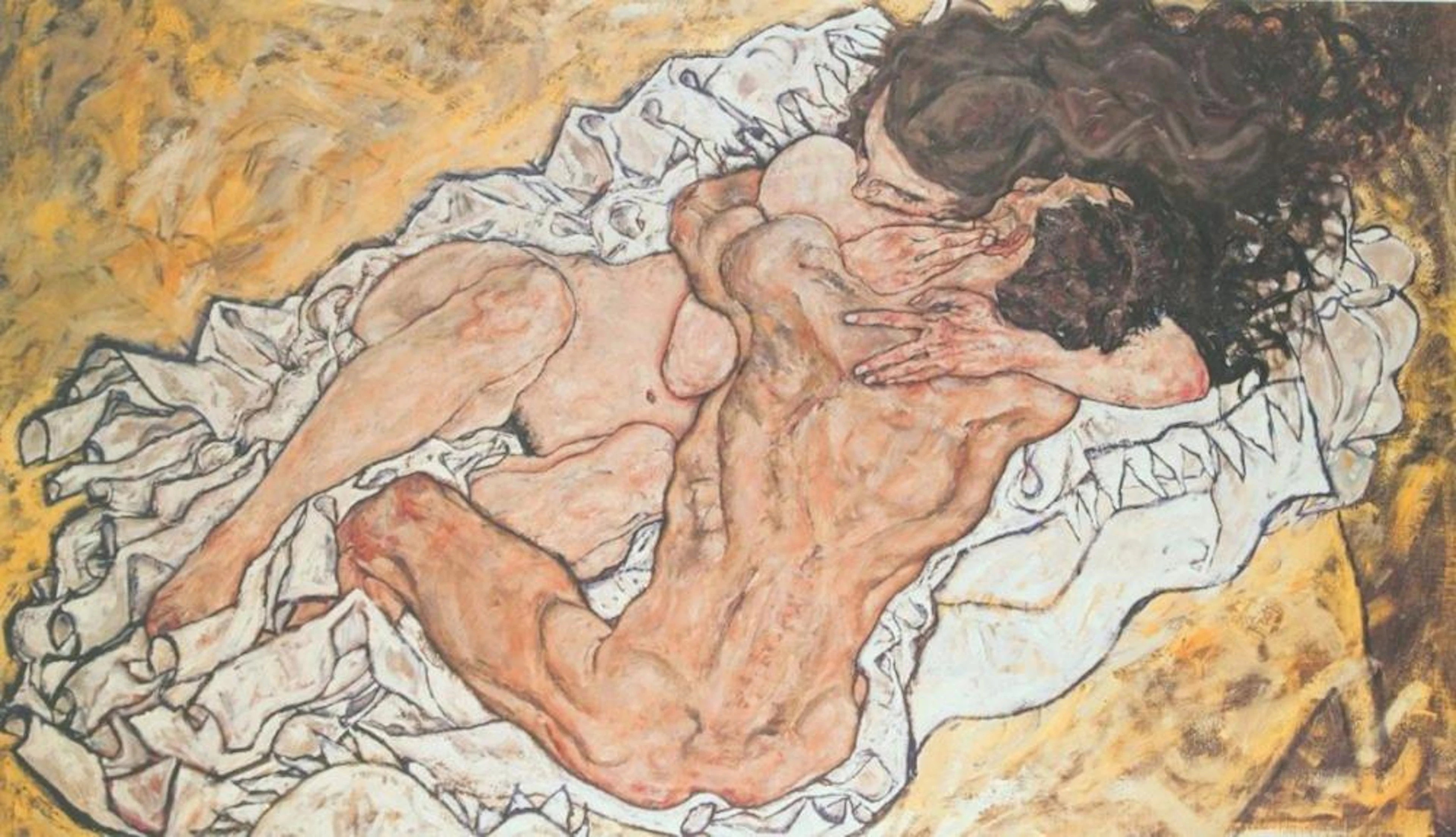 EGON SCHIELE - UMARMUNG