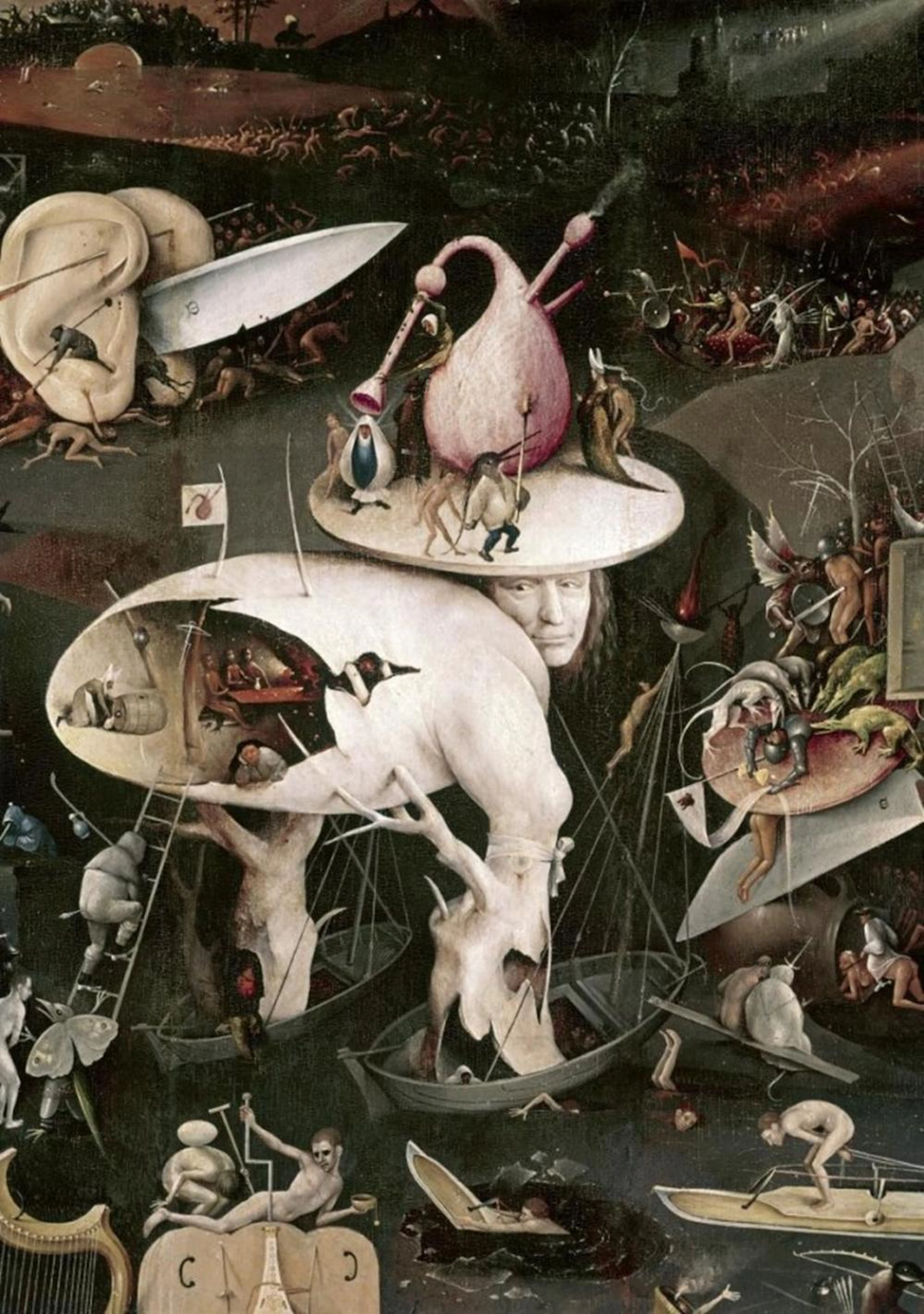 HIERONYMUS BOSCH - GARDEN OF EARTHLY DELIGHTS - DETAIL #8