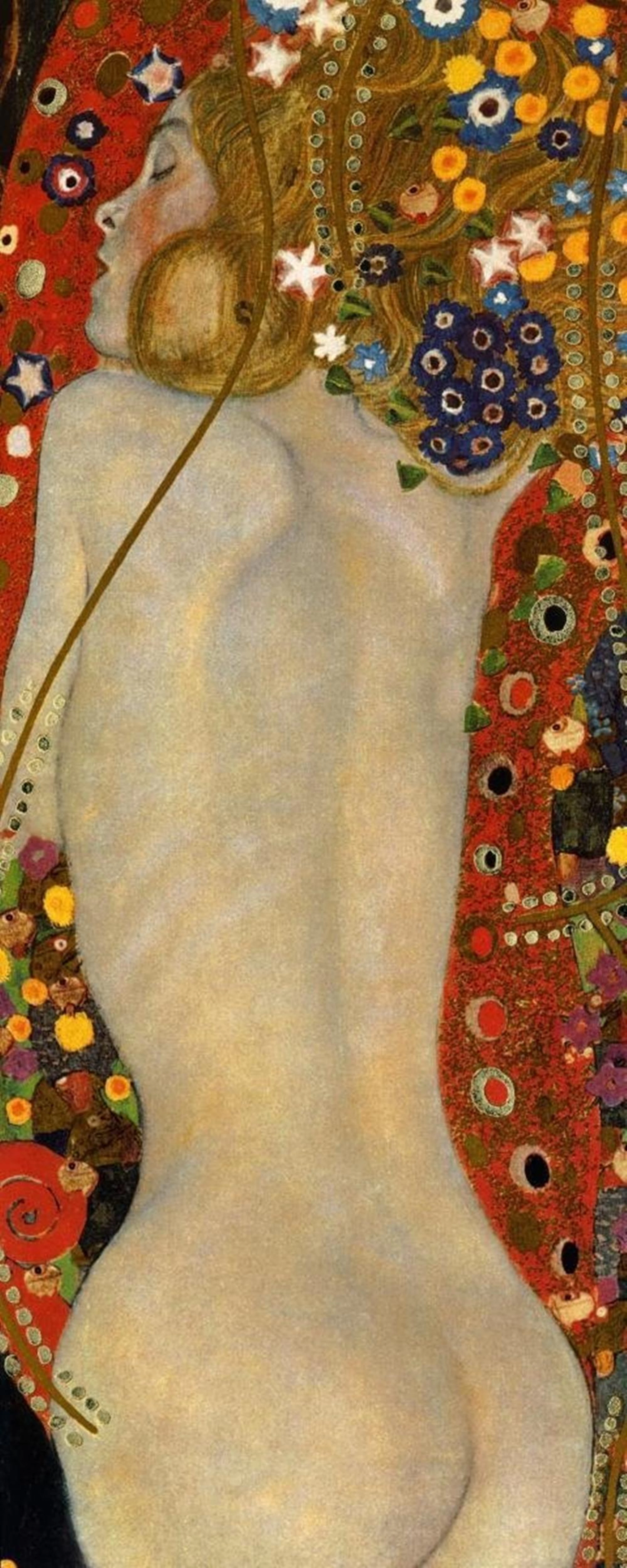 GUSTAV KLIMT - SEA SERPENTS IV