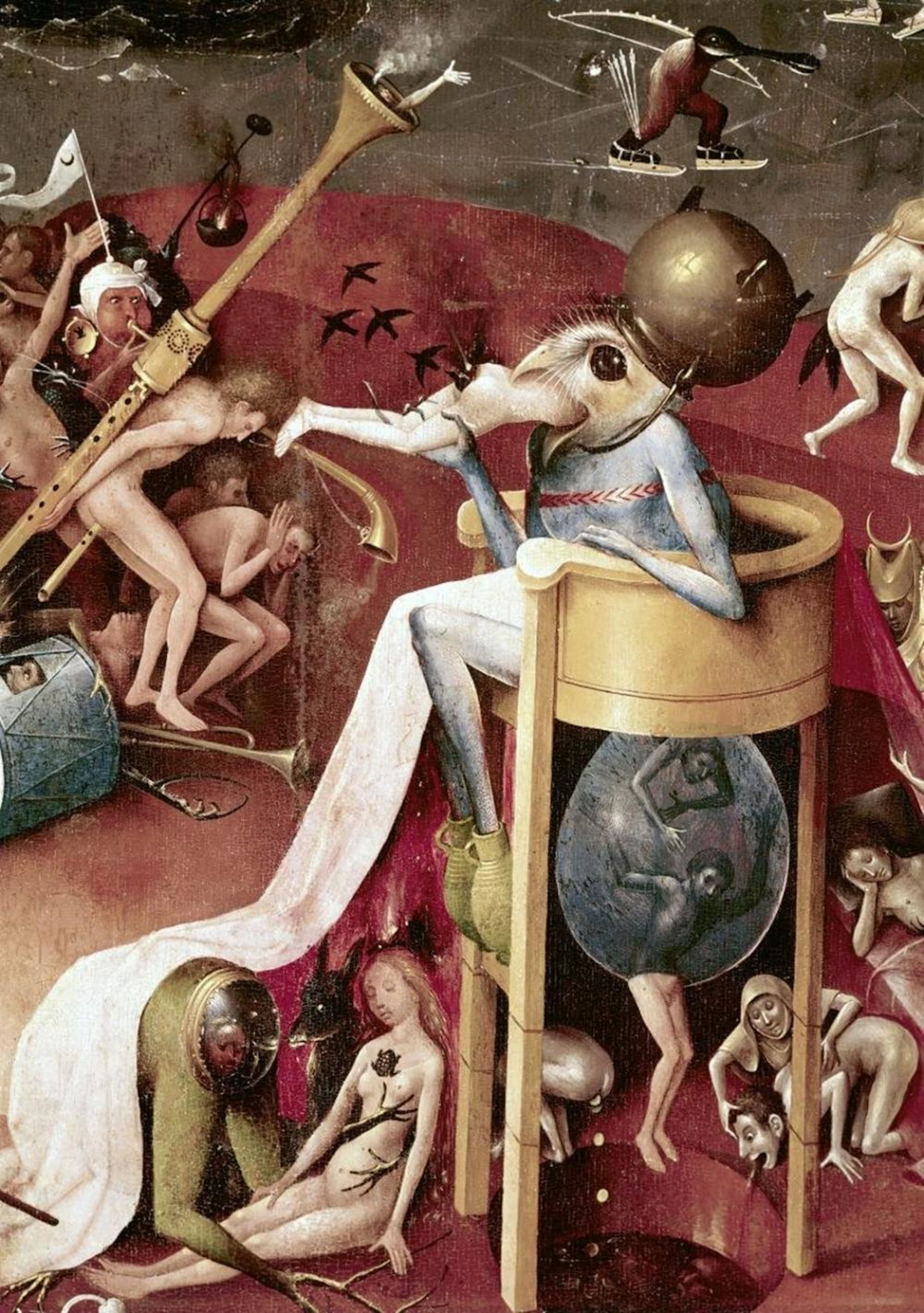 HIERONYMUS BOSCH - GARDEN OF EARTHLY DELIGHTS - DETAIL #10