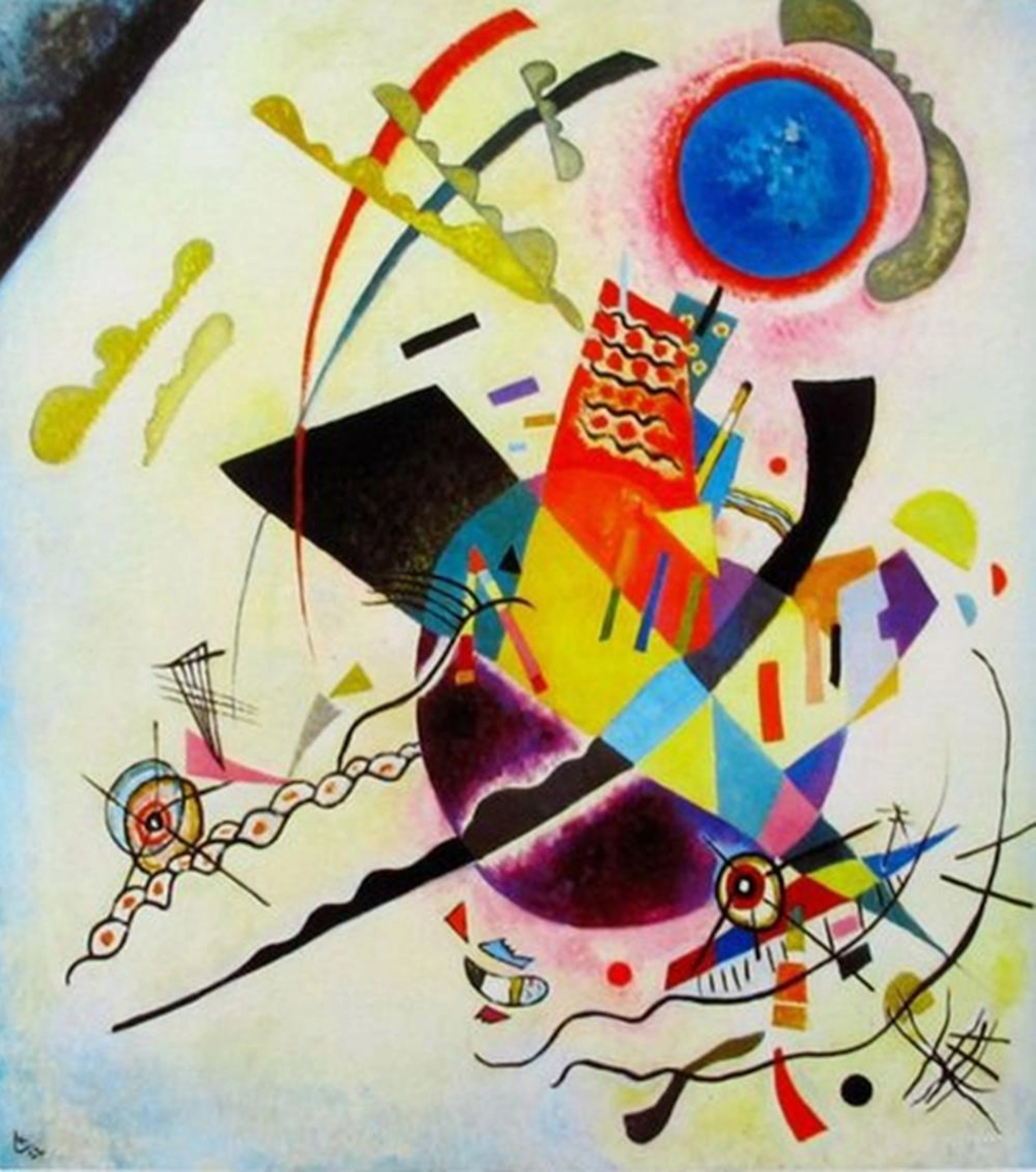 Wassily Kandinsky Blue Circle