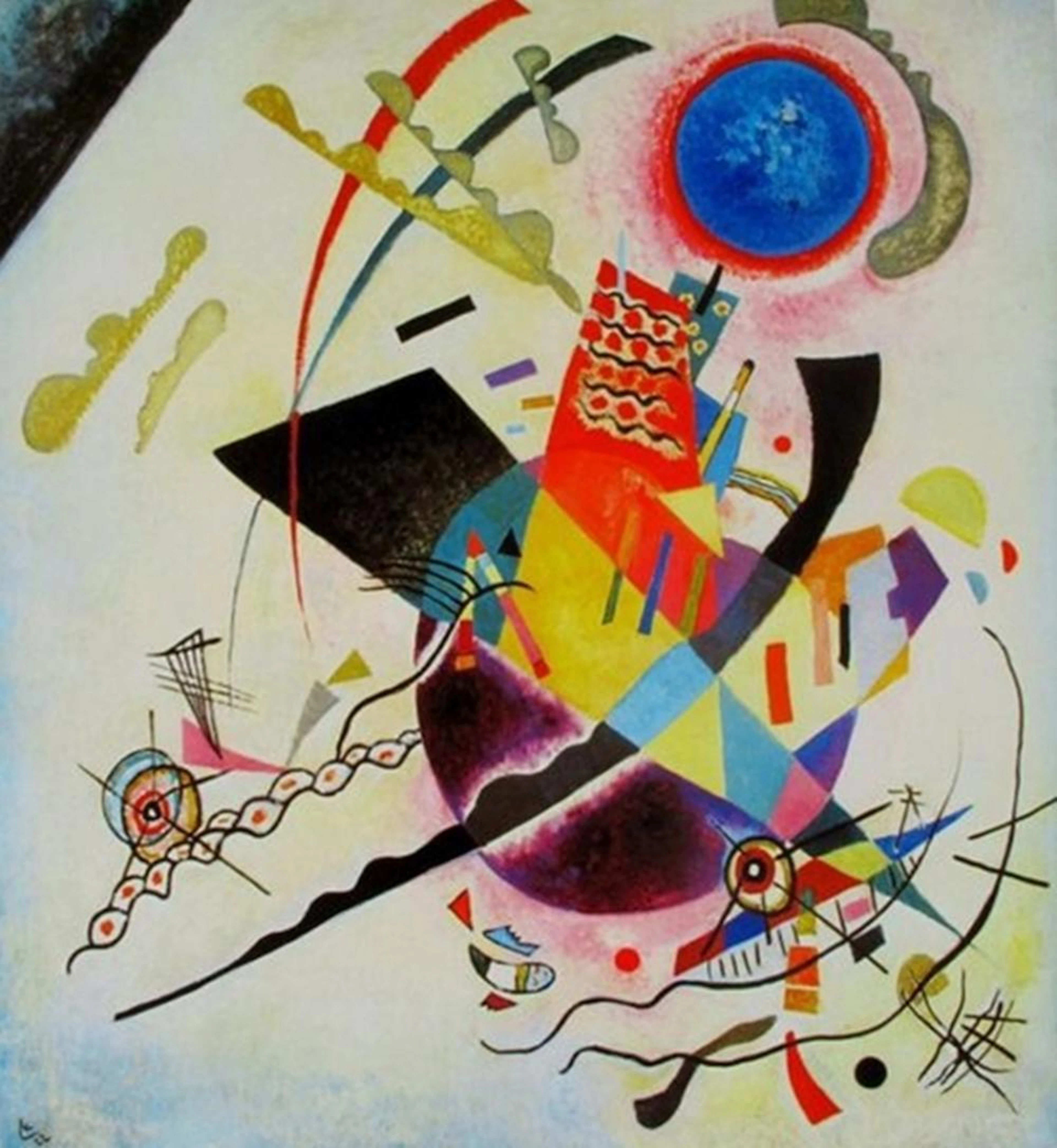 Wassily Kandinsky Blue Circle