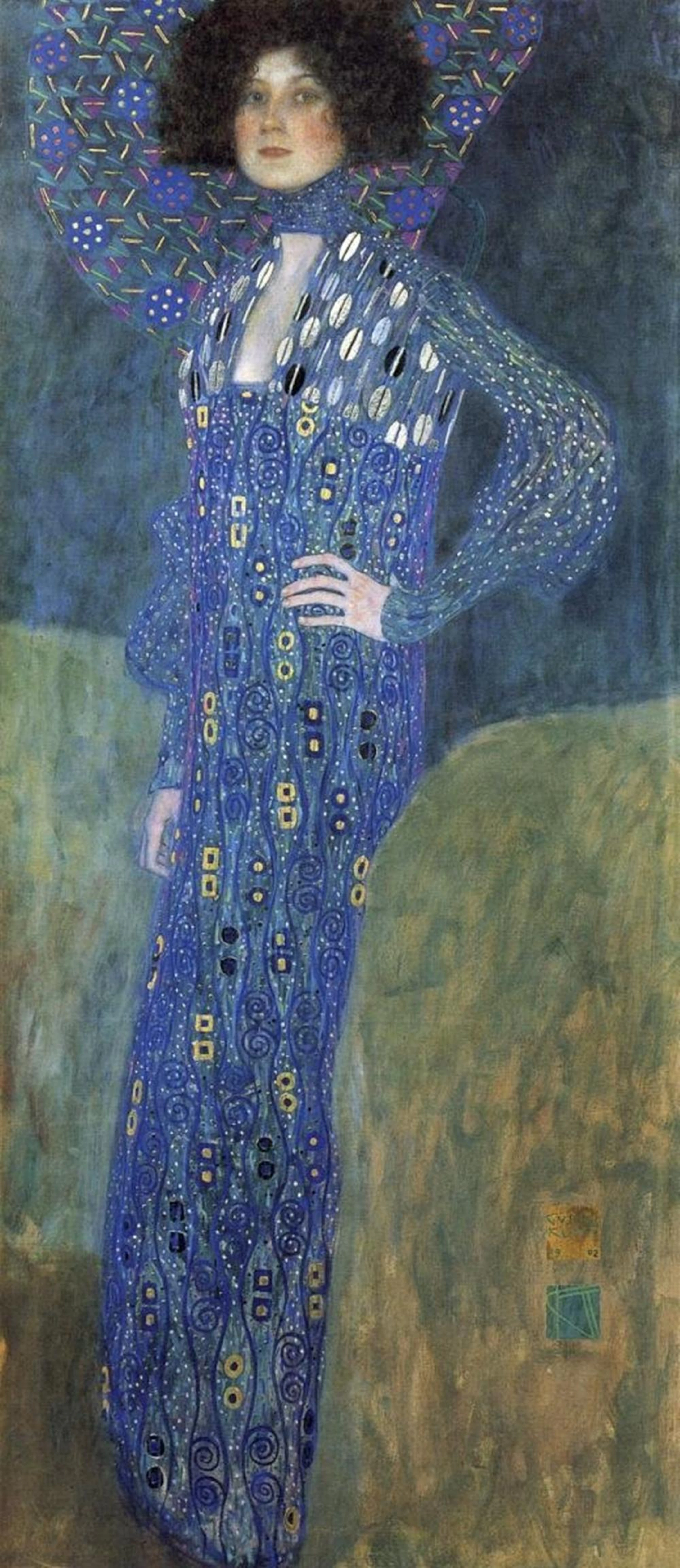 GUSTAV KLIMT - EMILIE FLOGE 1902