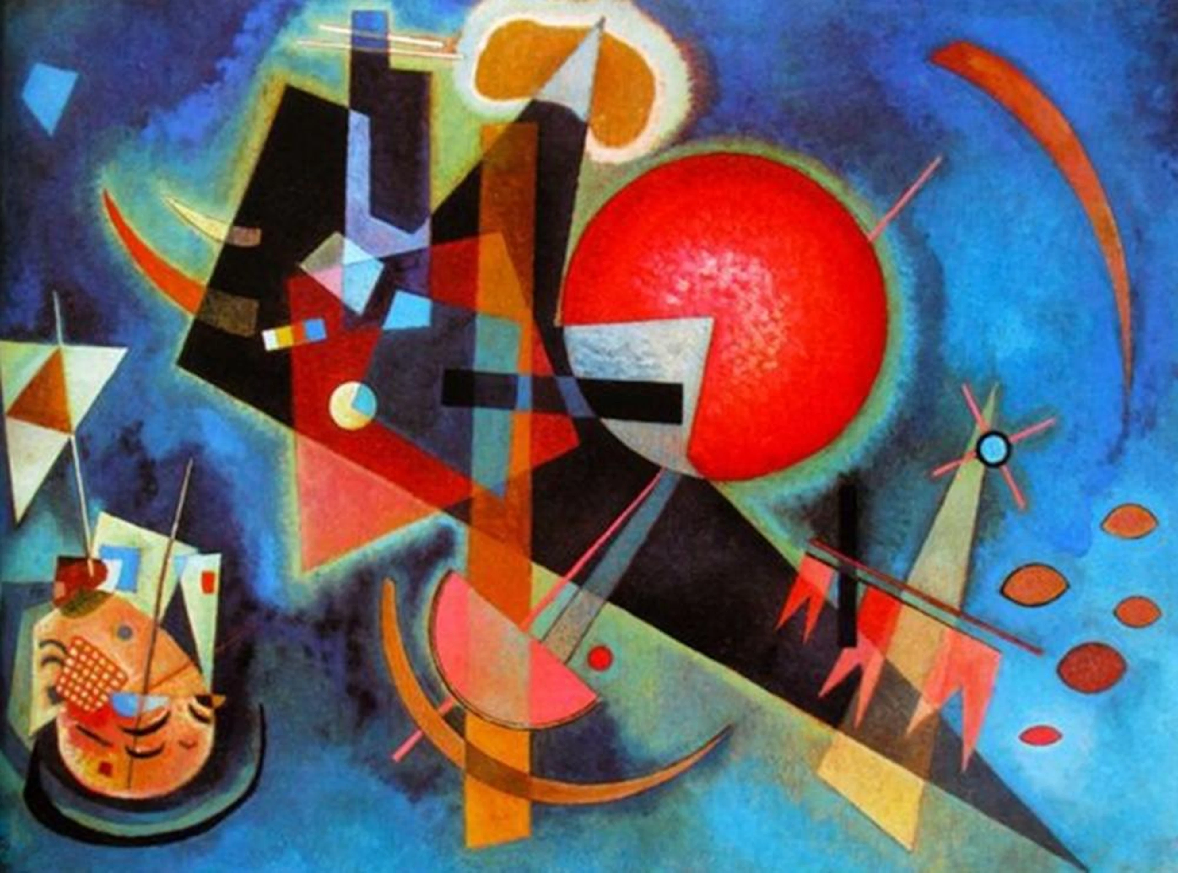 Wassily Kandinsky In Blue