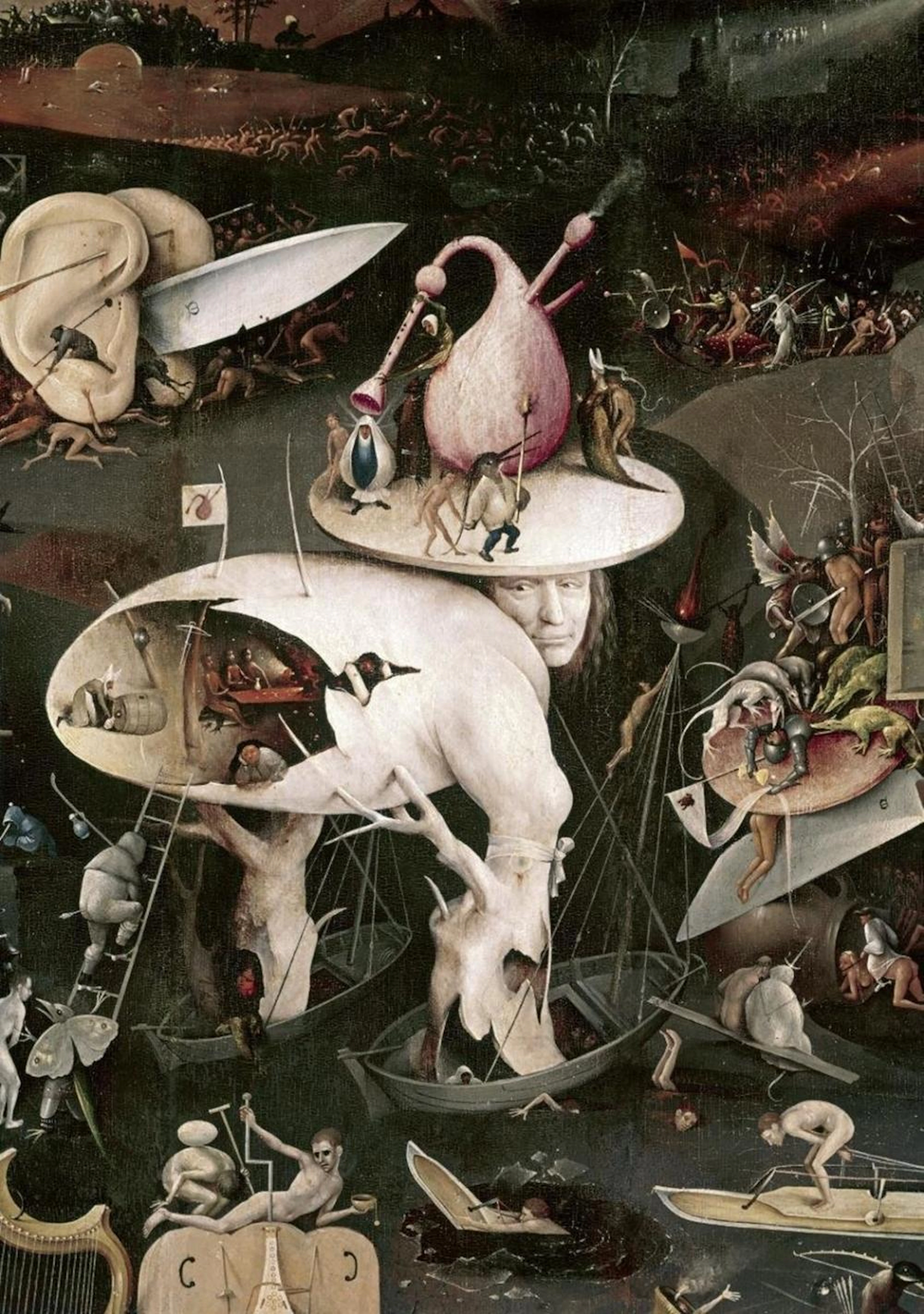 HIERONYMUS BOSCH - GARDEN OF EARTHLY DELIGHTS - DETAIL #8